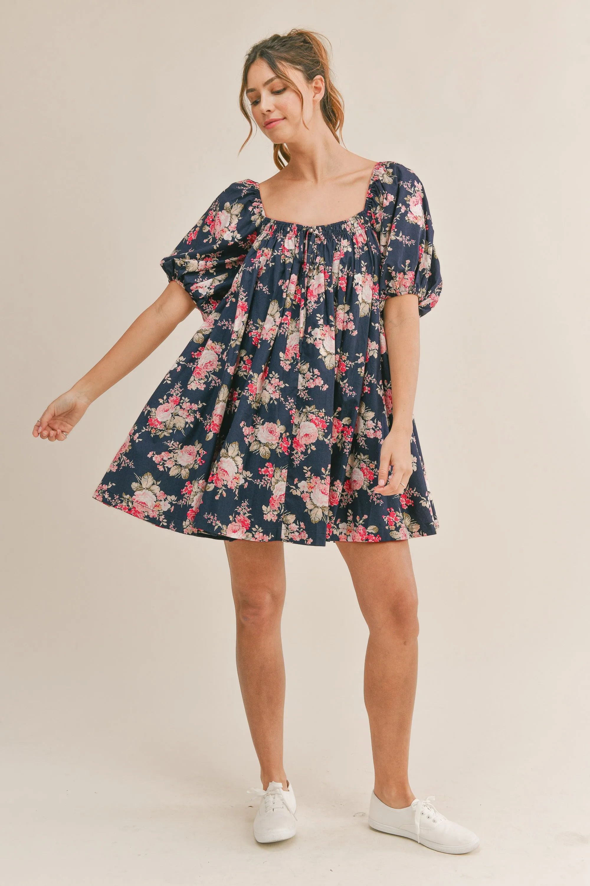 ROSALYN PUFF SLEEVE MINI DRESS sold by MABLE product image thumbnail 5