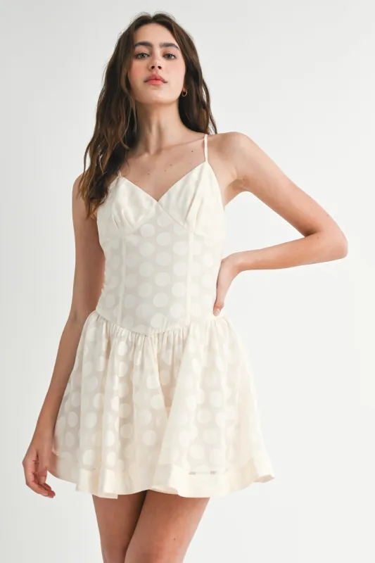 LUCIANA BACK STRAP MINI DRESS made by MABLE
