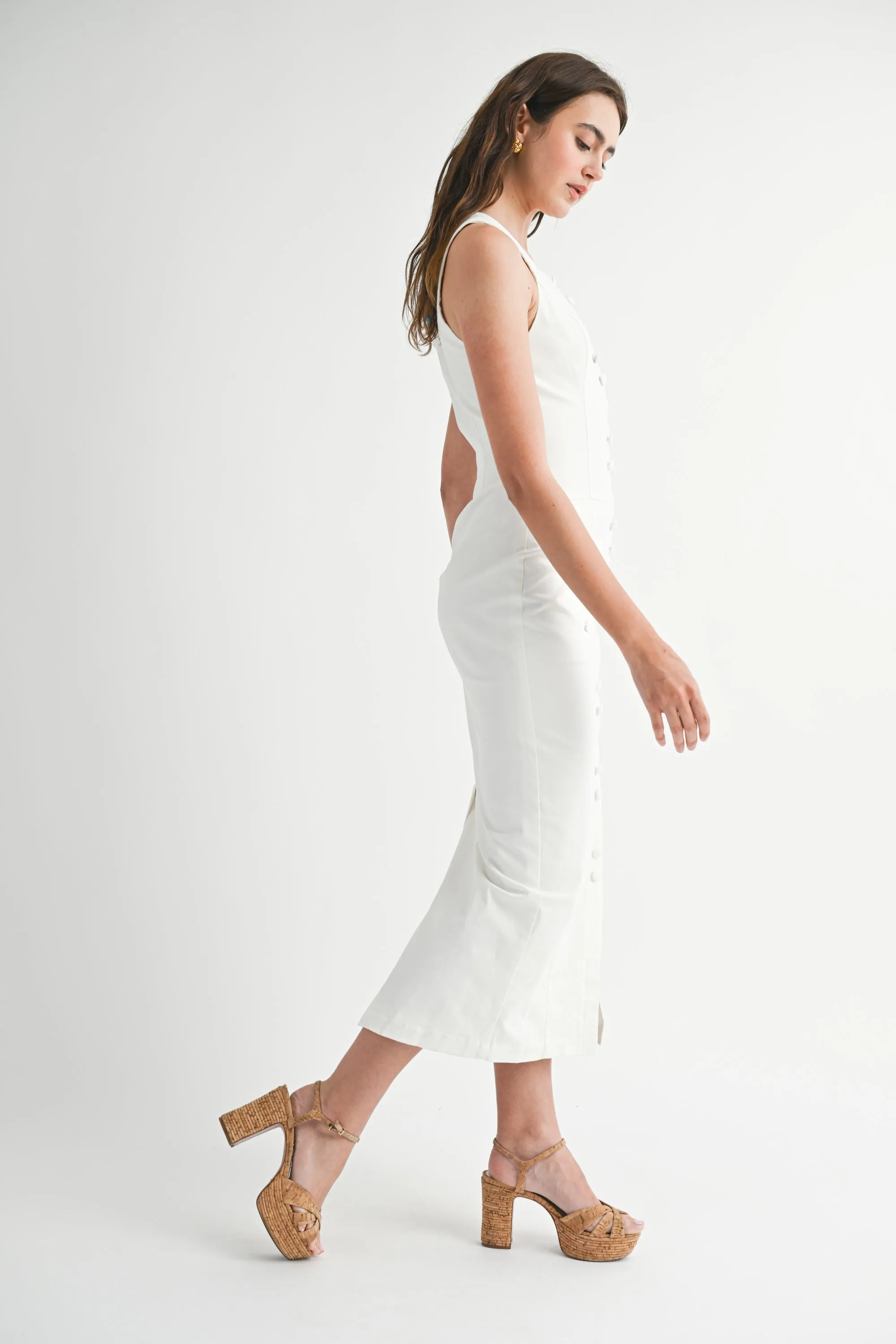 CALLIOPE SLEEVELESS MIDI DRESS sold by MABLE product image thumbnail 2