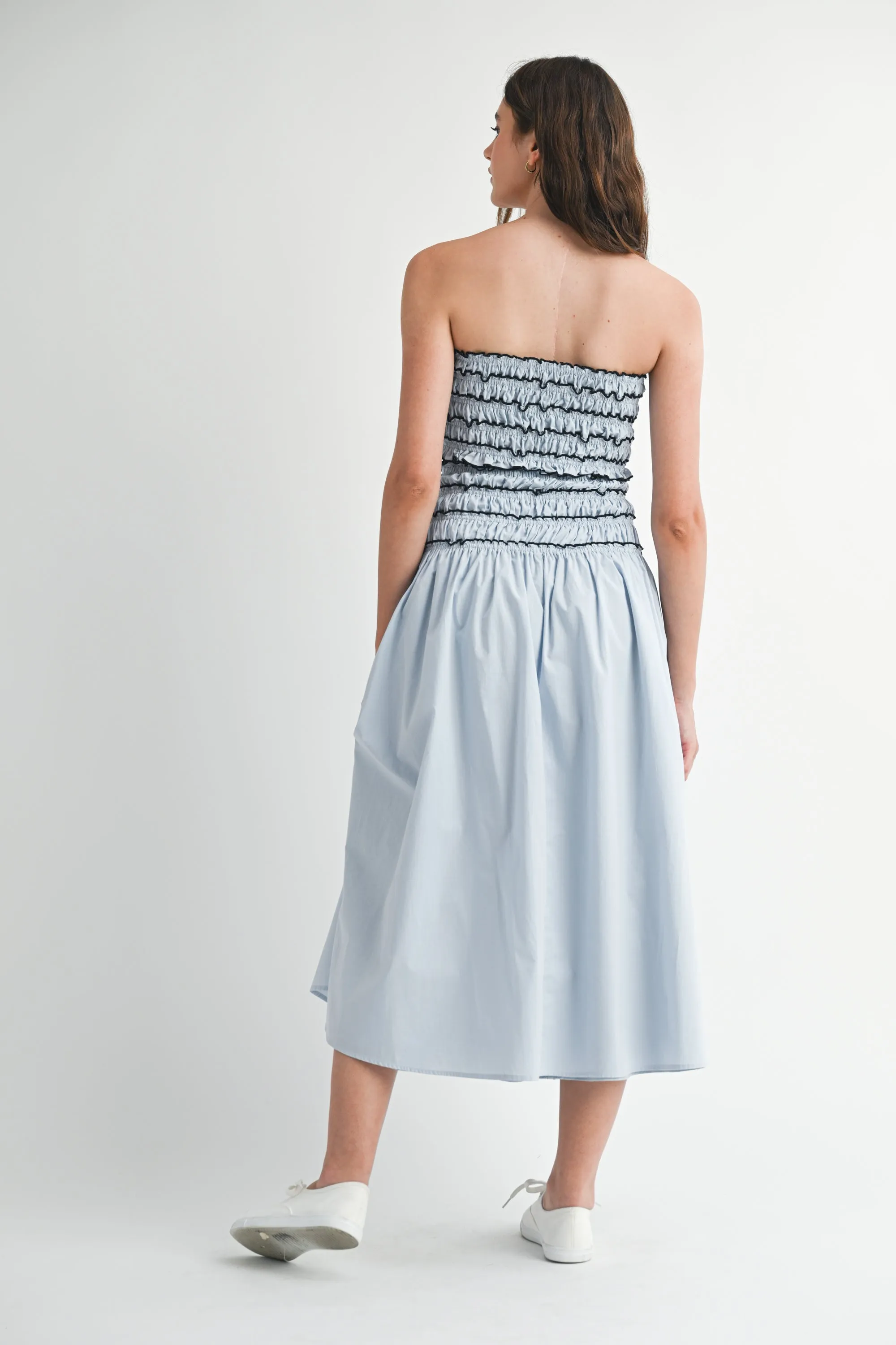 MARYAM TUBE TOP MIDI SKIRT SET sold by MABLE product image thumbnail 3