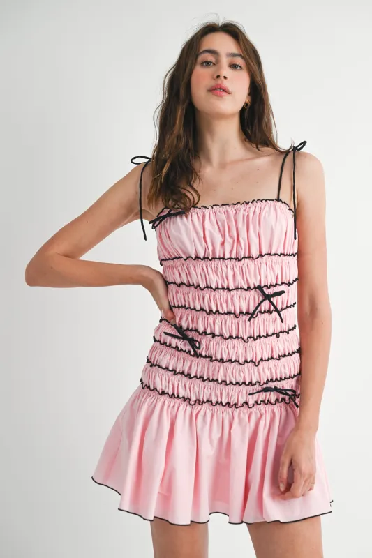 VALENTINA SLEEVELESS MINI DRESS sold by MABLE