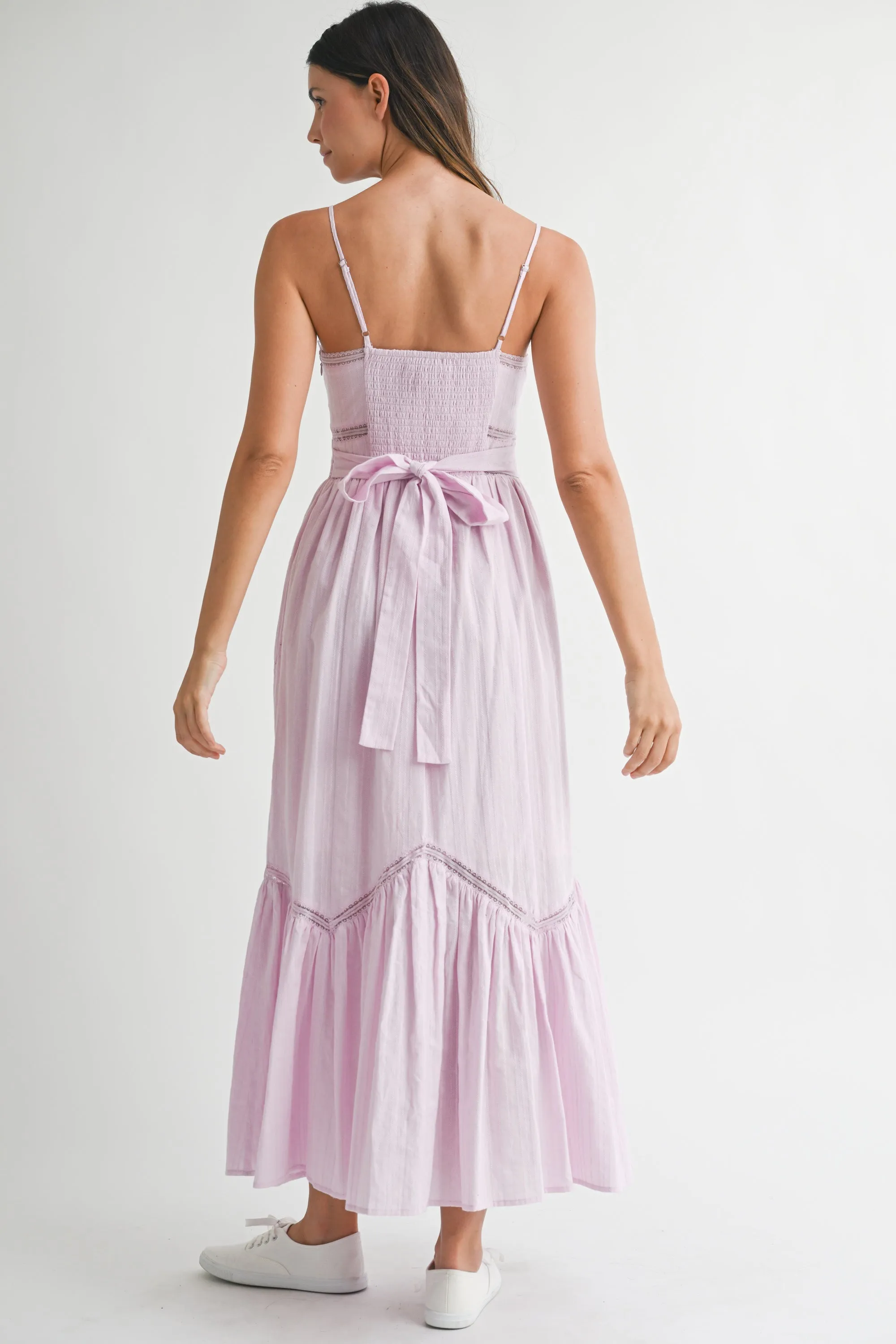 LILLEMORE LACE TRIM STRAP DRESS sold by MABLE product image thumbnail 3