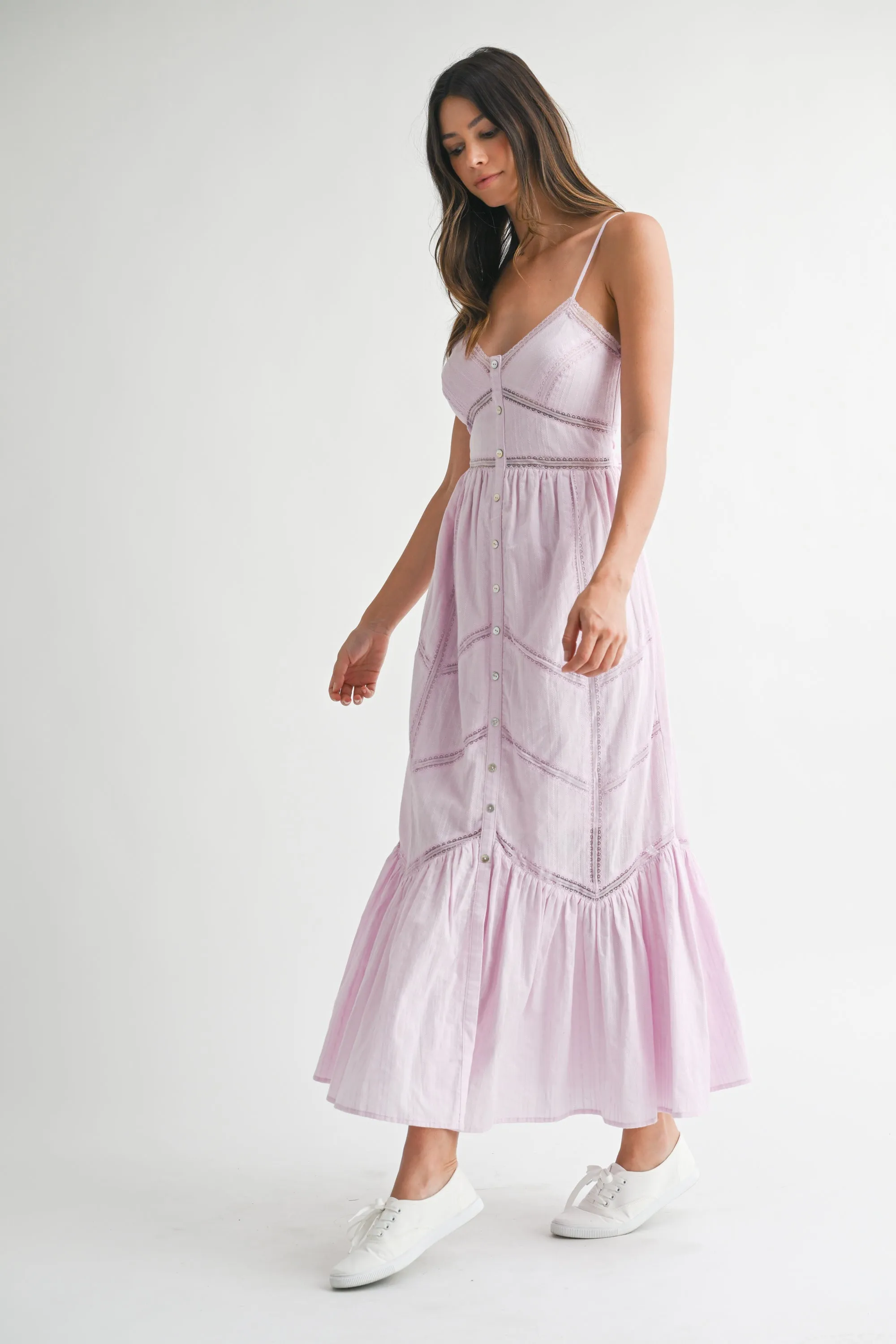 LILLEMORE LACE TRIM STRAP DRESS sold by MABLE product image thumbnail 2