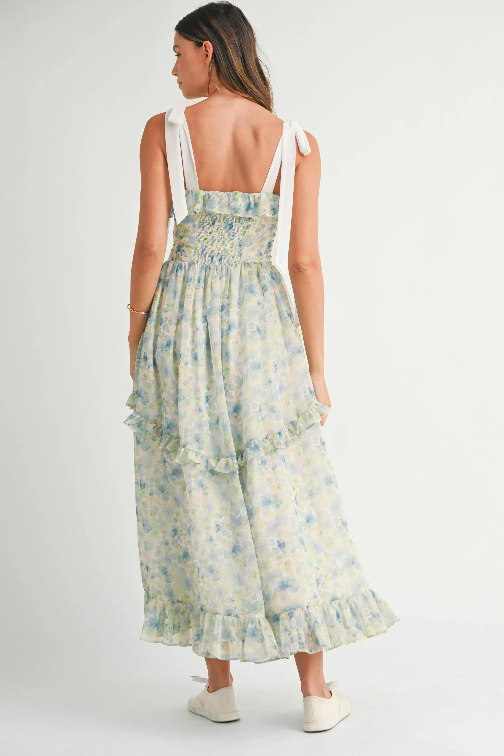 AKANEN SHOULDER STRAP MIDI DRESS sold by MABLE product image thumbnail 3