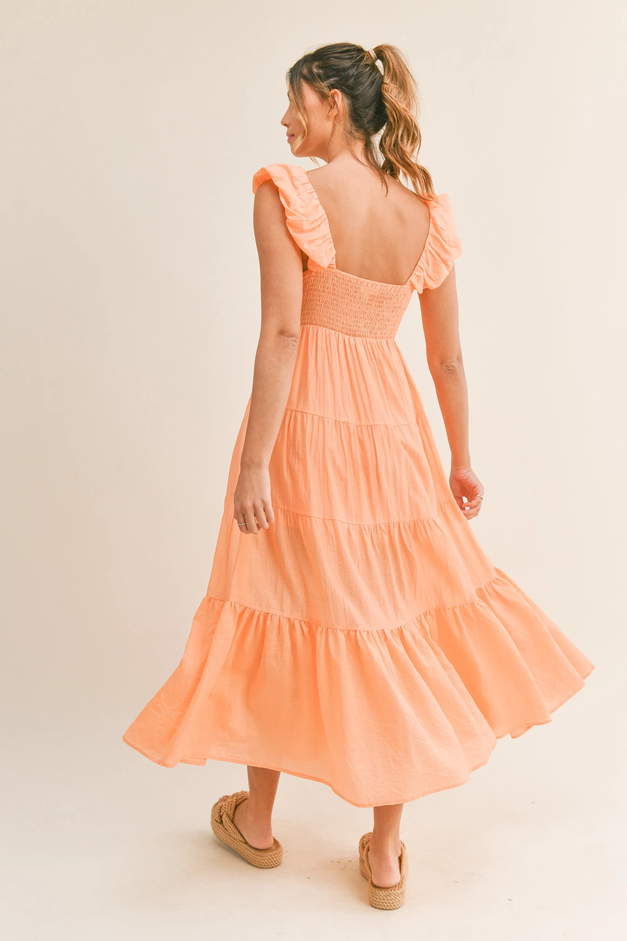 LOLANIEN TIERED SLEEVELESS MAXI DRESS sold by MABLE product image thumbnail 4