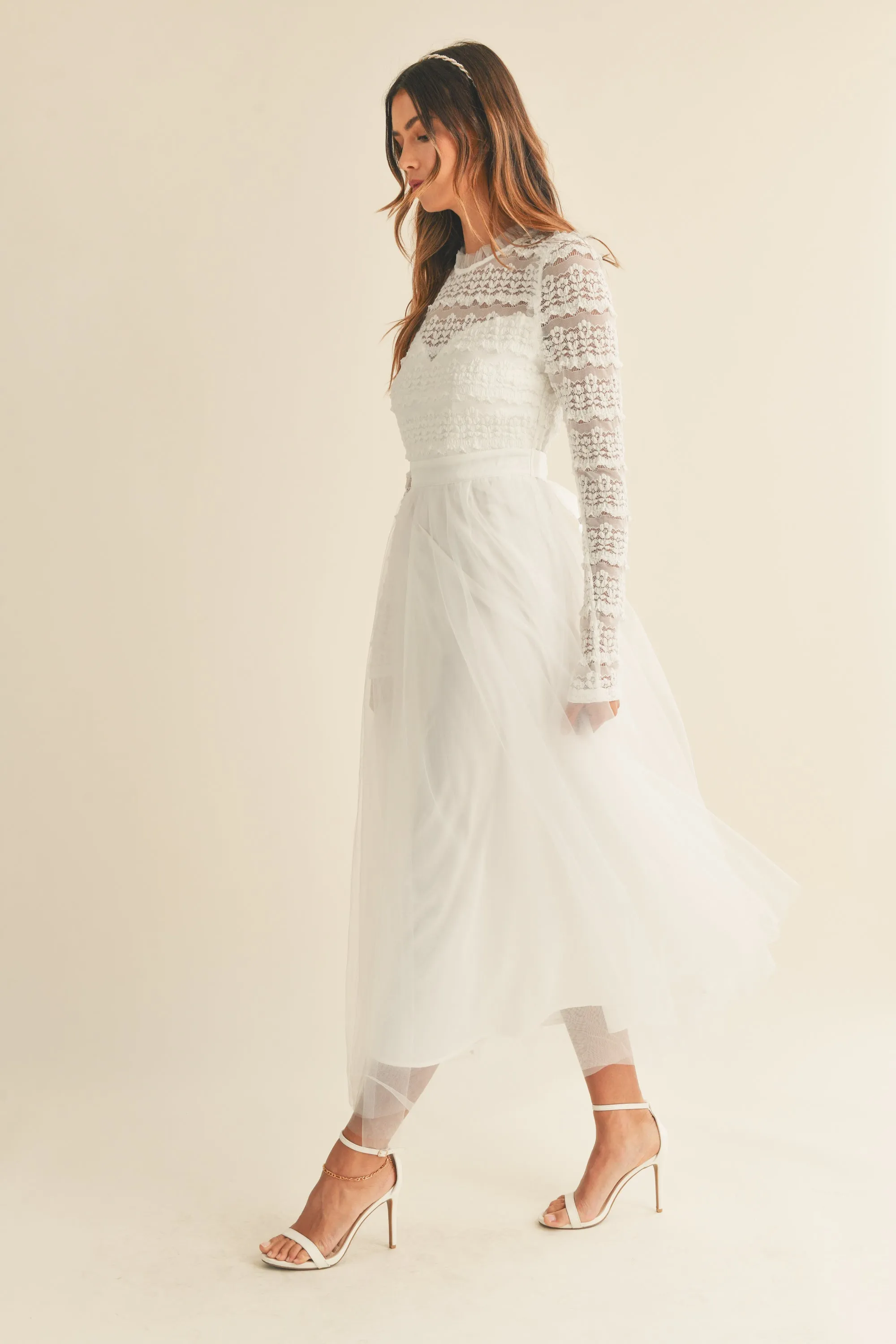 PERNILLE TULLE MIDI DRESS sold by MABLE product image thumbnail 2
