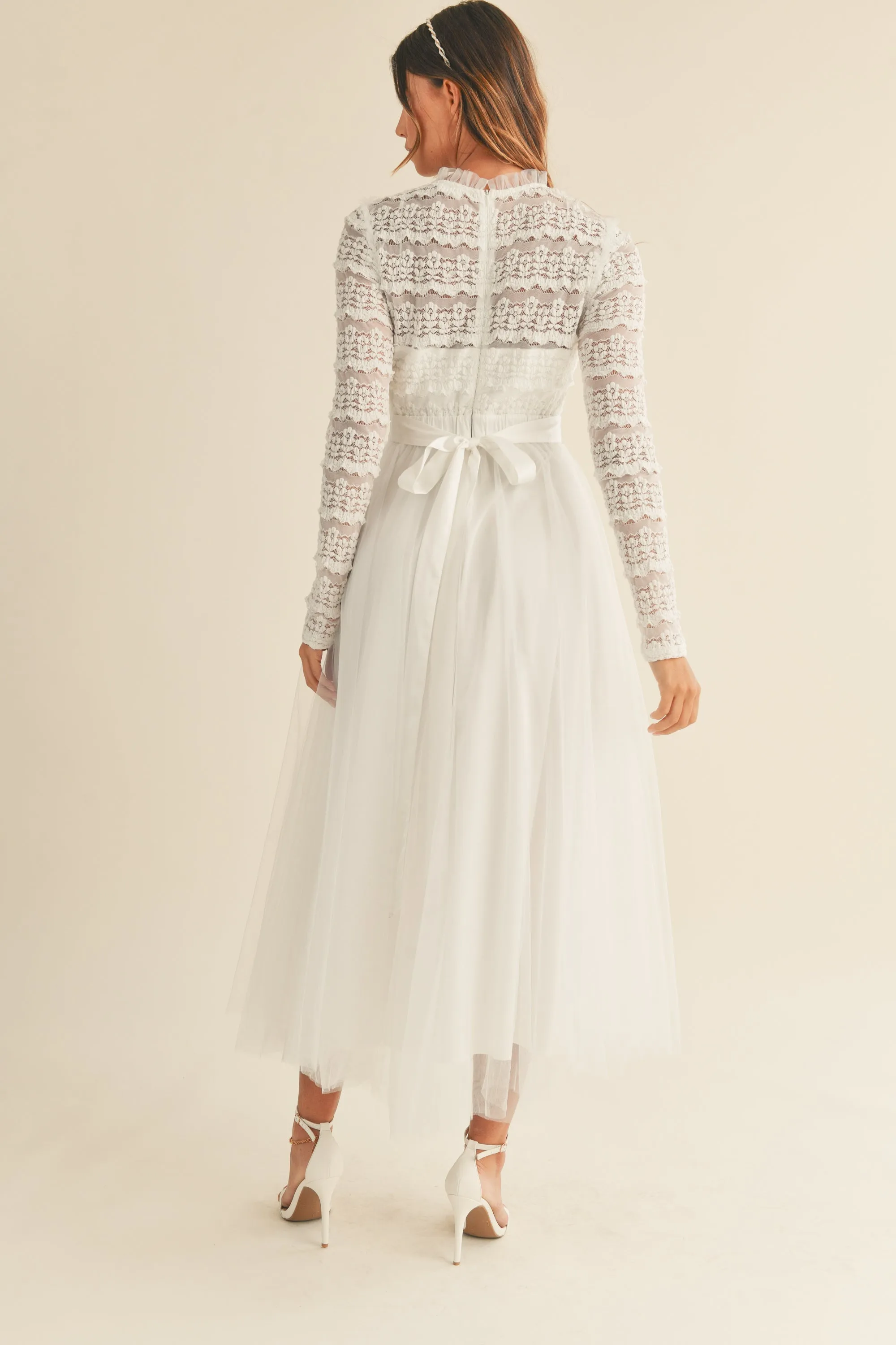 PERNILLE TULLE MIDI DRESS sold by MABLE product image thumbnail 5