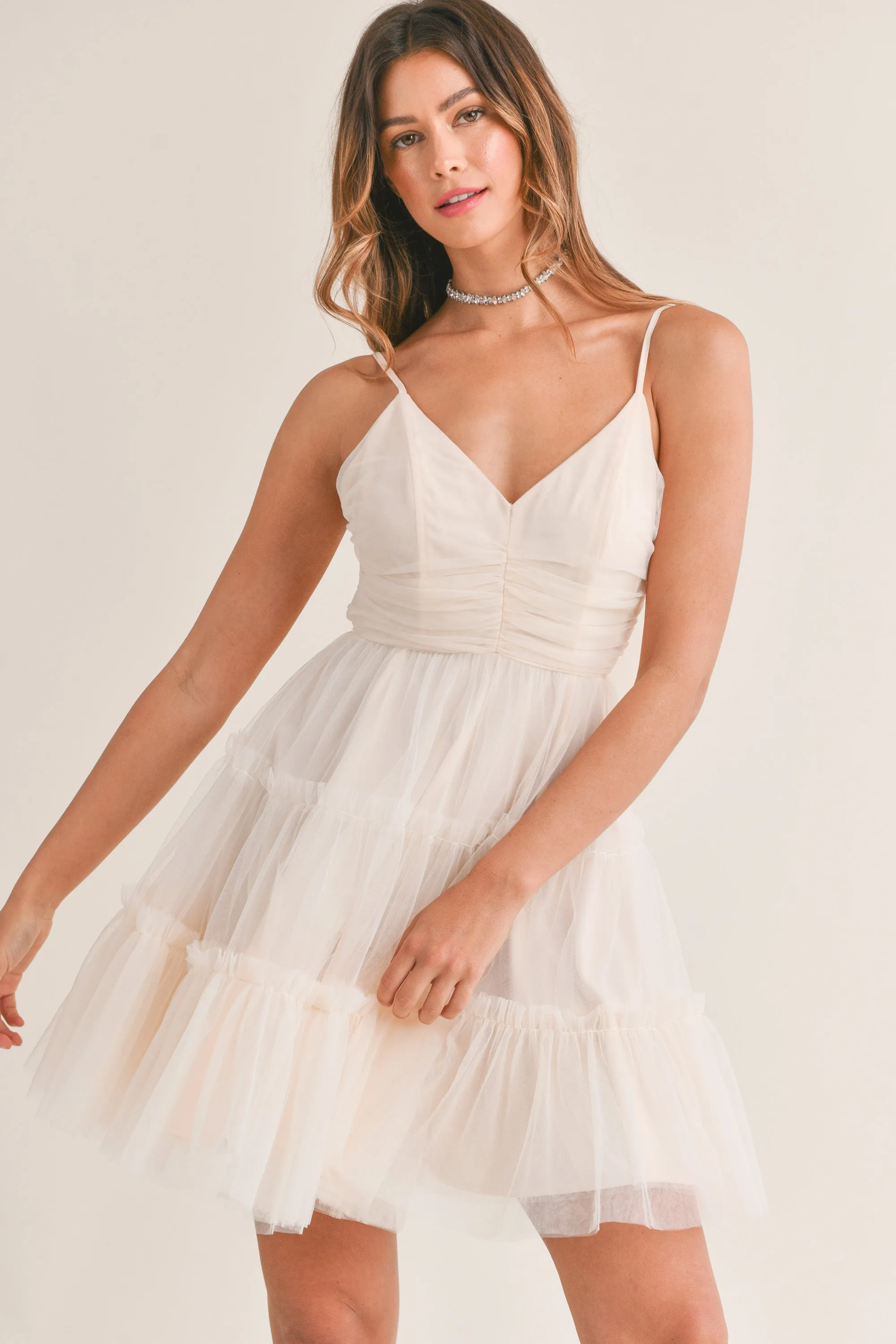 IZABELLA TULLE MINI DRESS sold by MABLE