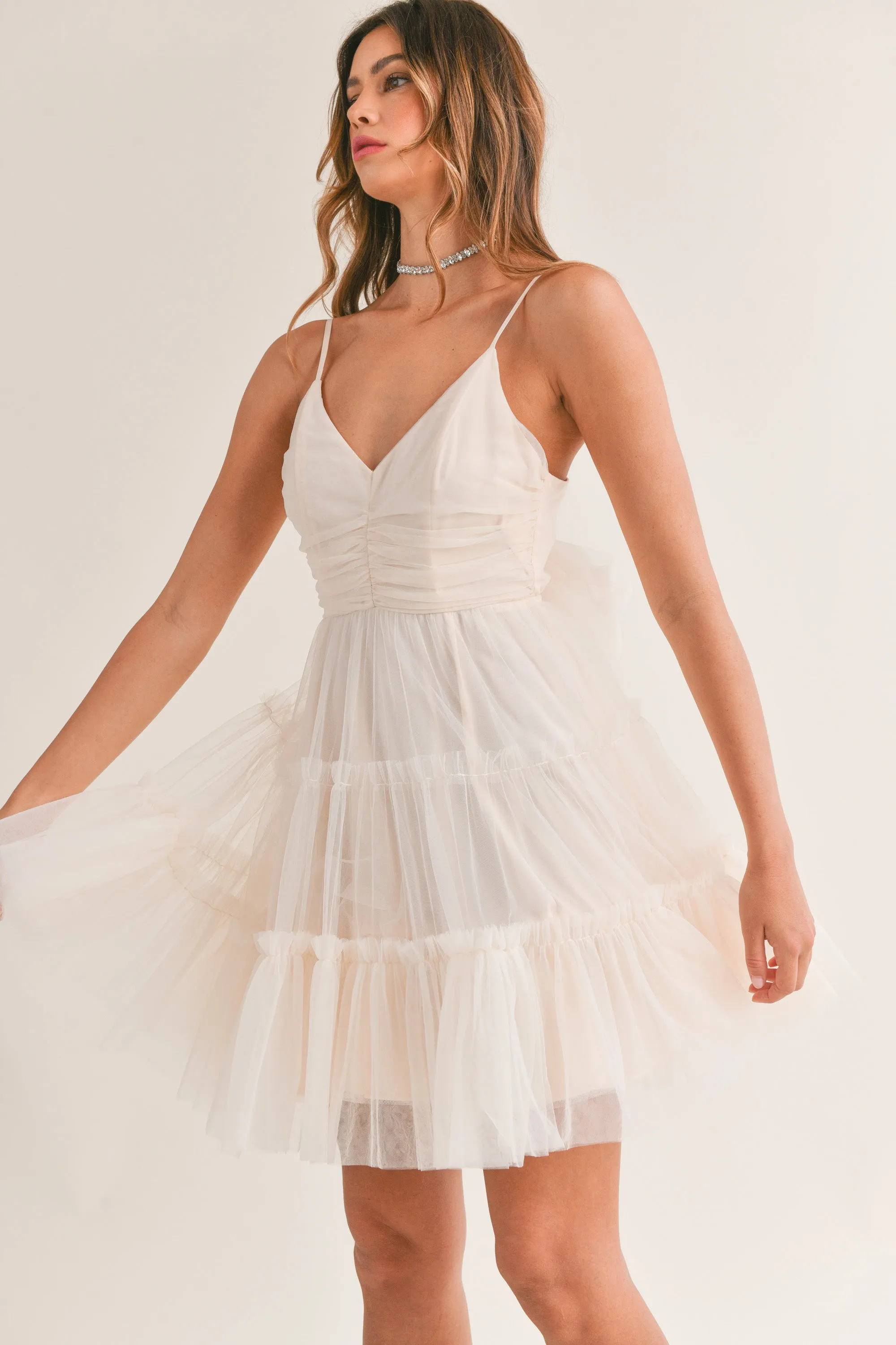 IZABELLA TULLE MINI DRESS sold by MABLE product image thumbnail 3