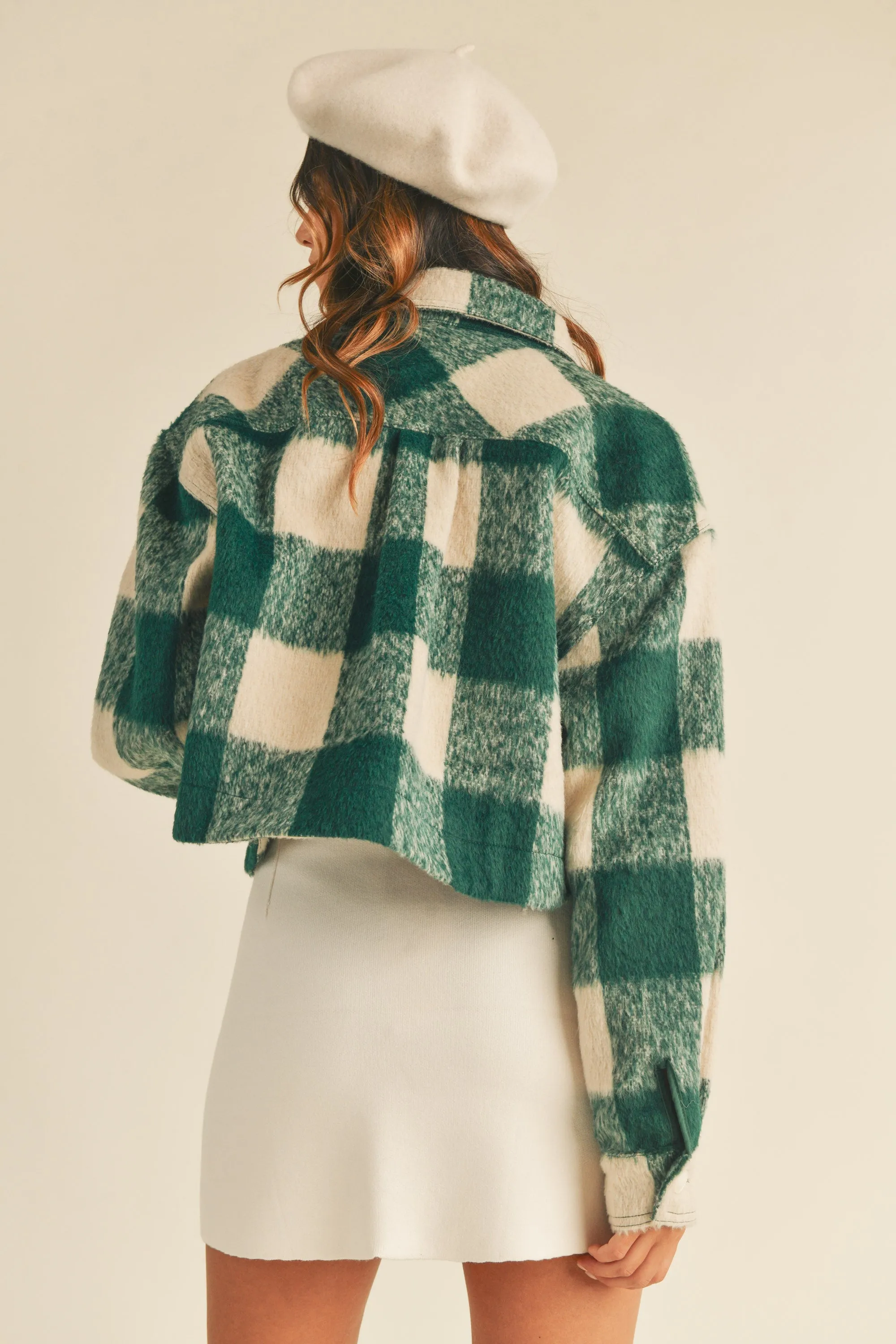 SVEA FUZZY CROPPED SHACKET sold by MABLE product image thumbnail 3