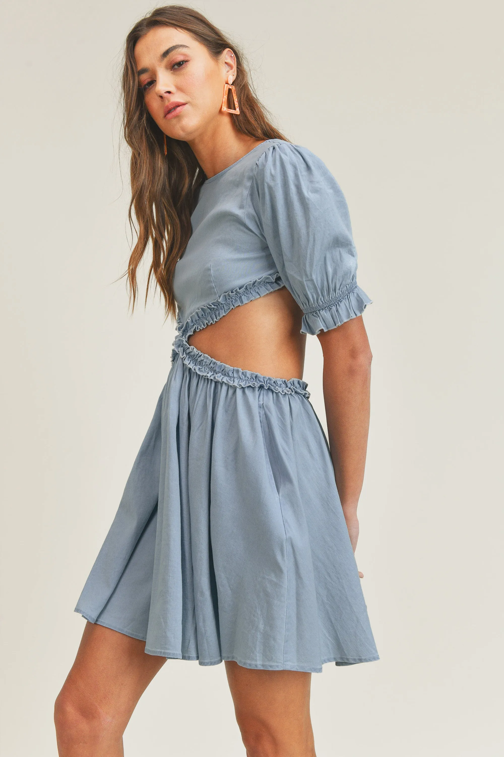 STORMI RUFFLE DETAILED DRESS sold by MABLE product image thumbnail 3