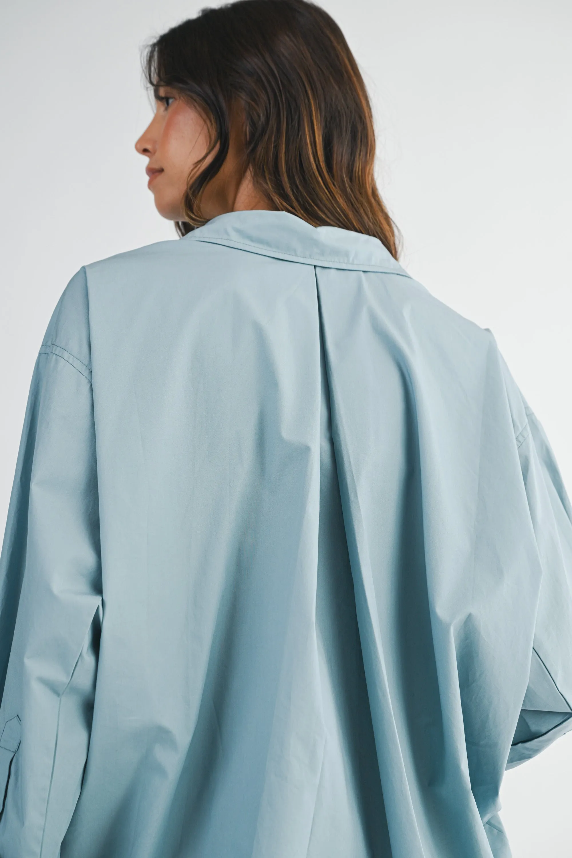 PEGGY PIN STRIPE OVERSIZED SHIRTS sold by MABLE product image thumbnail 5