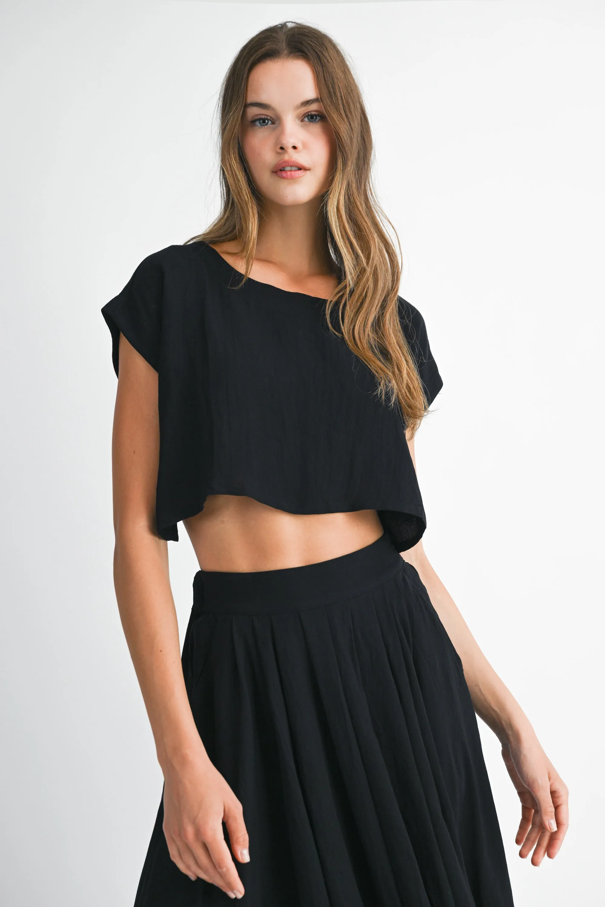 LYRIC CROP TOP AND MIDI SKIRT SET sold by MABLE product image thumbnail 5