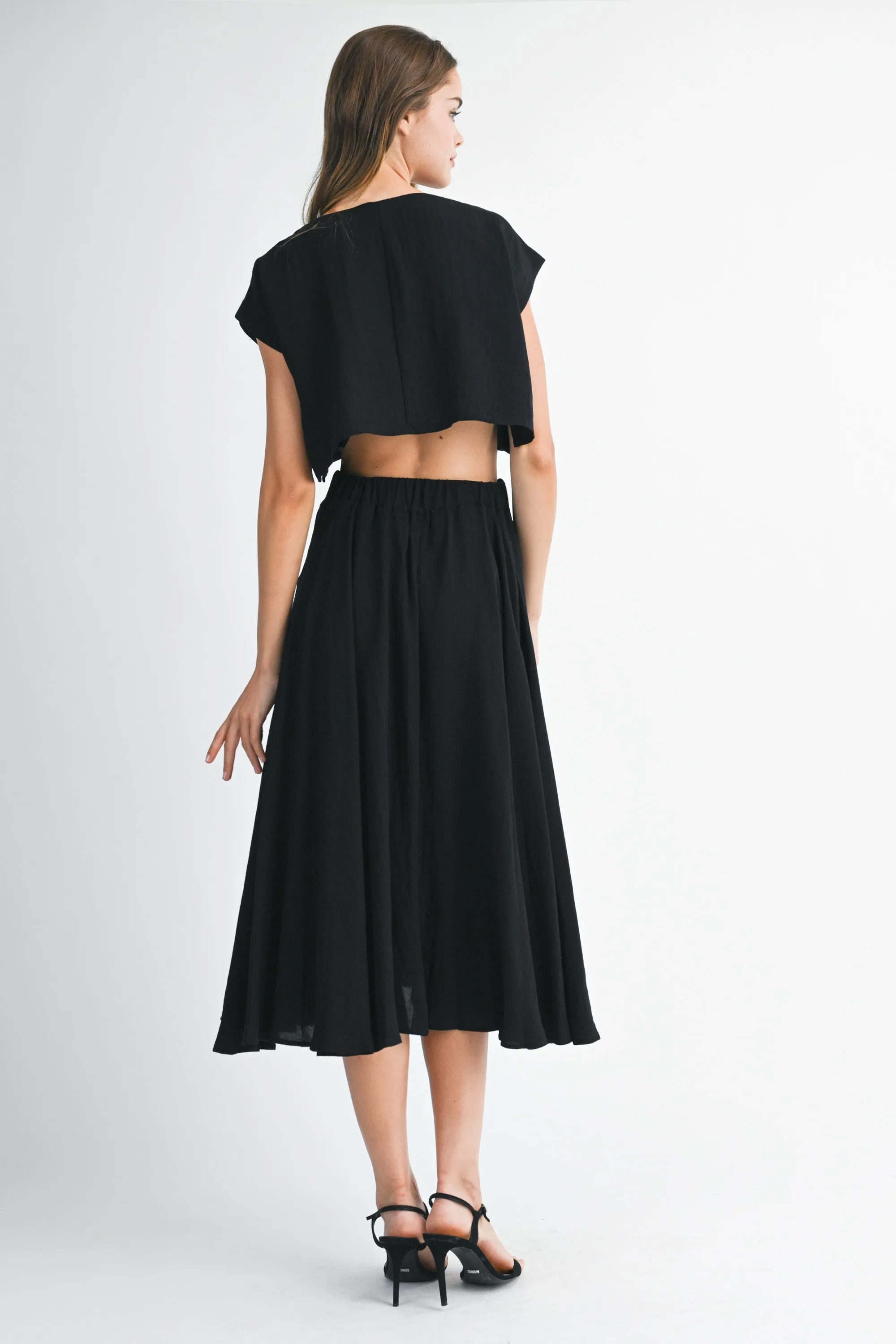 LYRIC CROP TOP AND MIDI SKIRT SET sold by MABLE product image thumbnail 4
