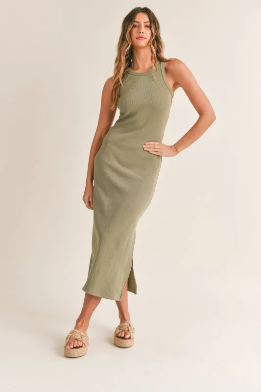 MEREDITH BODYCON MIDI DRESS made by MABLE