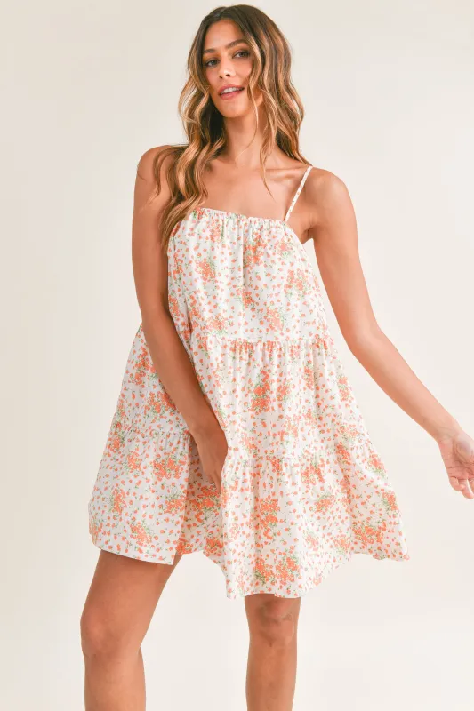 LORELAI SHOULDER STRAP MINI DRESS sold by MABLE