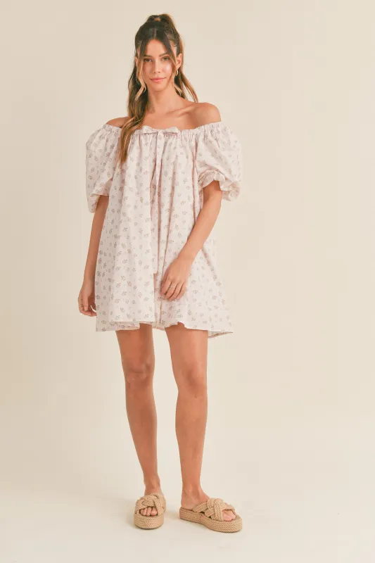 JULISSA PUFFED MINI DRESS sold by MABLE