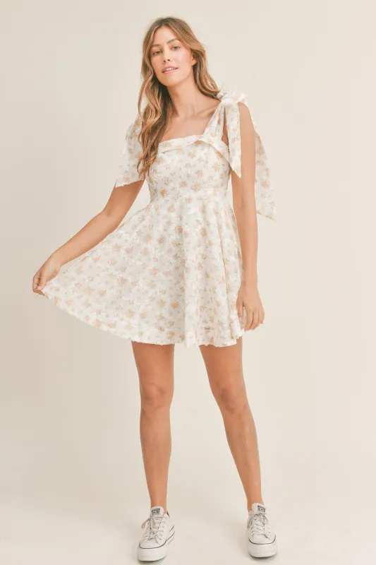 KASSIDY FLARE MINI DRESS made by MABLE