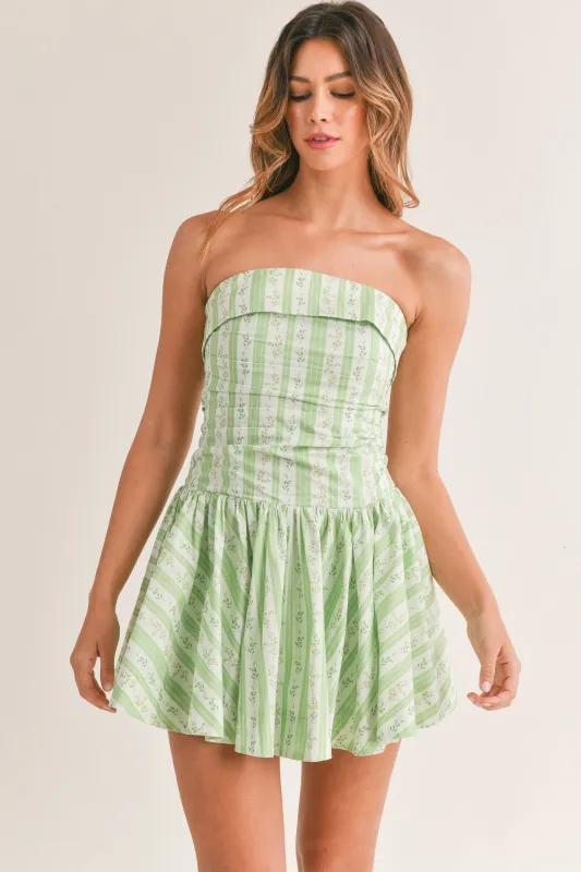 VIOLETA FAIRYTALE TUBE MINI DRESS made by MABLE