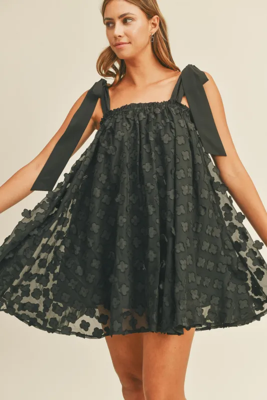 CAPRI TIED MINI DRESS sold by MABLE