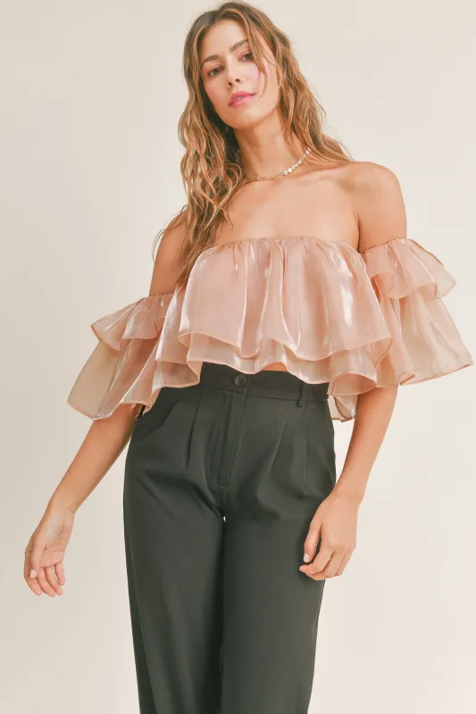 EMERIE OFF SHOULDER TOP made by MABLE