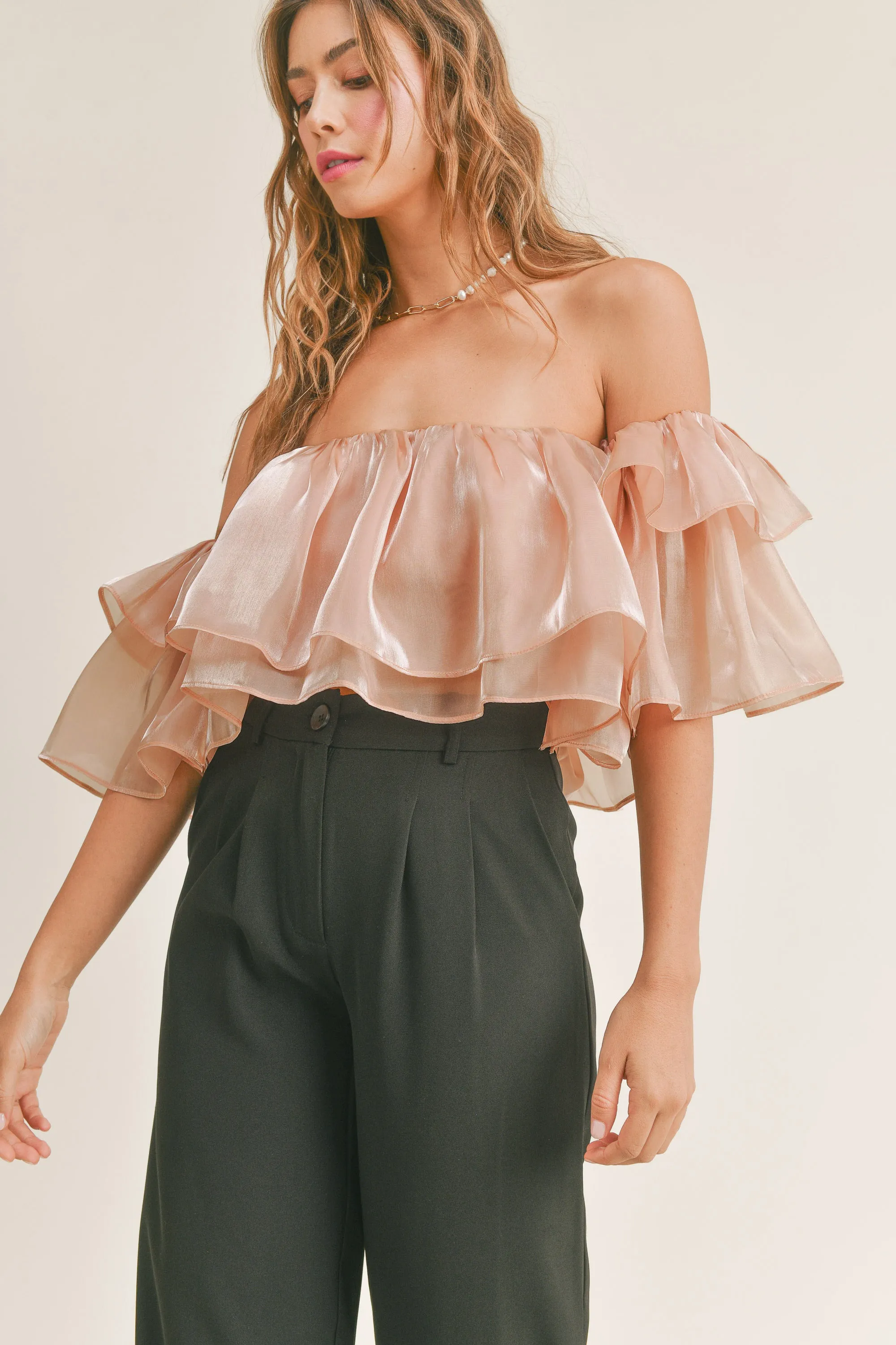 EMERIE OFF SHOULDER TOP sold by MABLE product image thumbnail 2