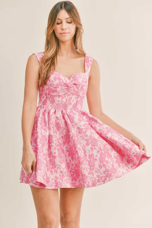 REYNA CORSET MIINI DRESS made by MABLE