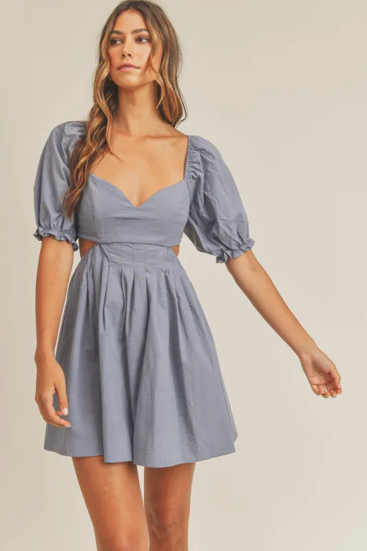 ALIYAH CUT OUT MINI DRESS sold by MABLE