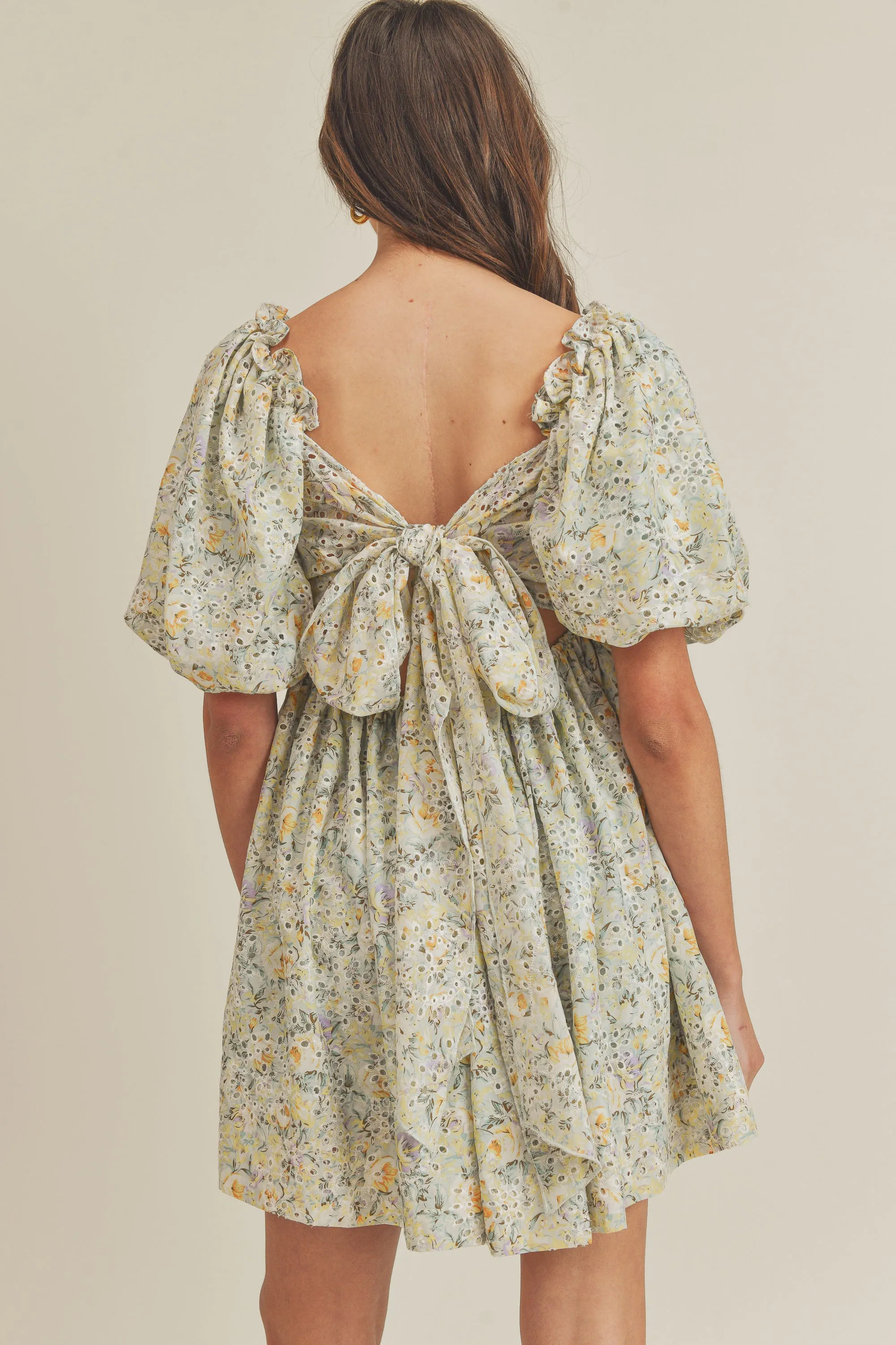 MELINA PUFF SLEEVE DRESS sold by MABLE product image thumbnail 3