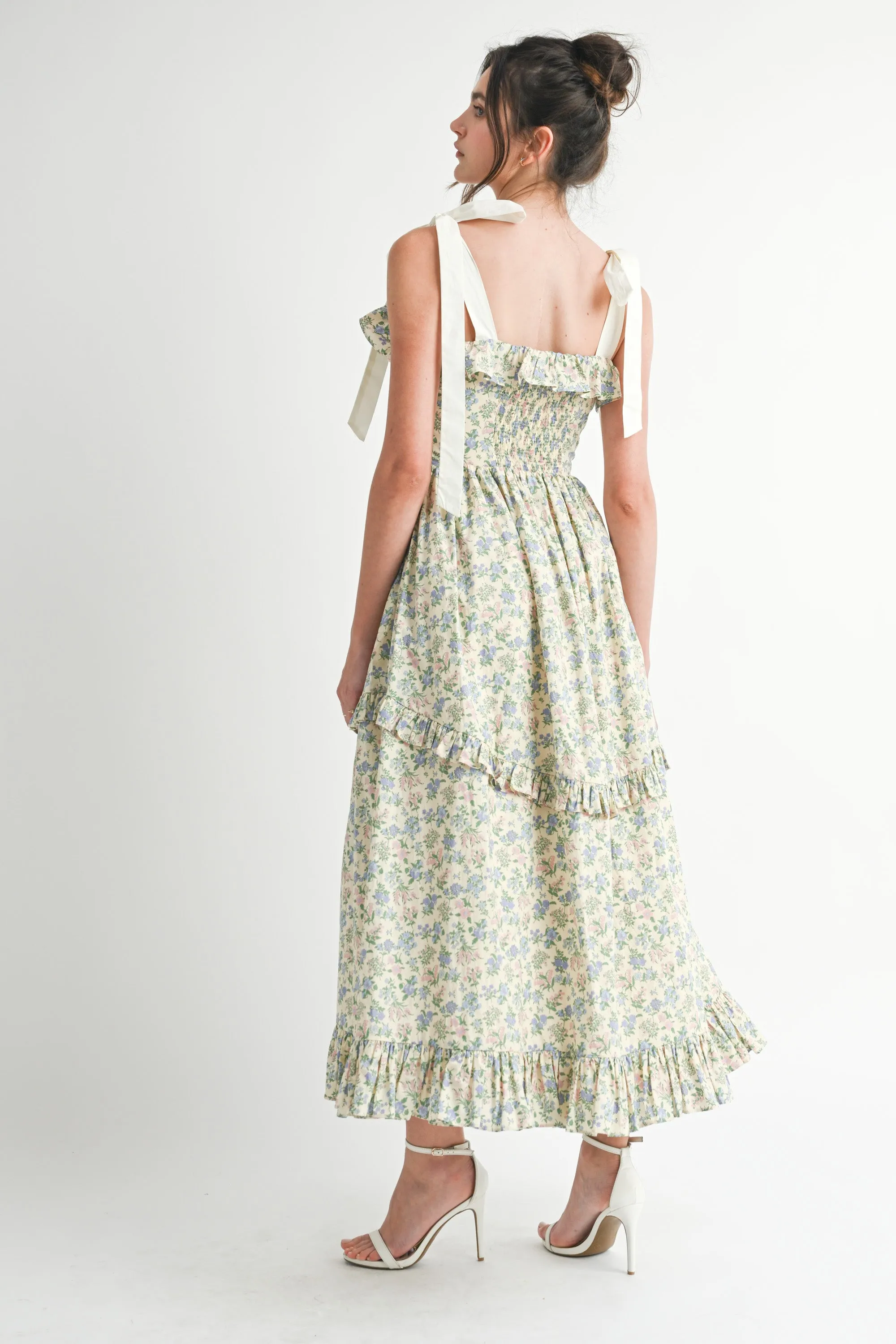 PALOMA FLORAL PRINTED MIDI DRESS sold by MABLE product image thumbnail 4