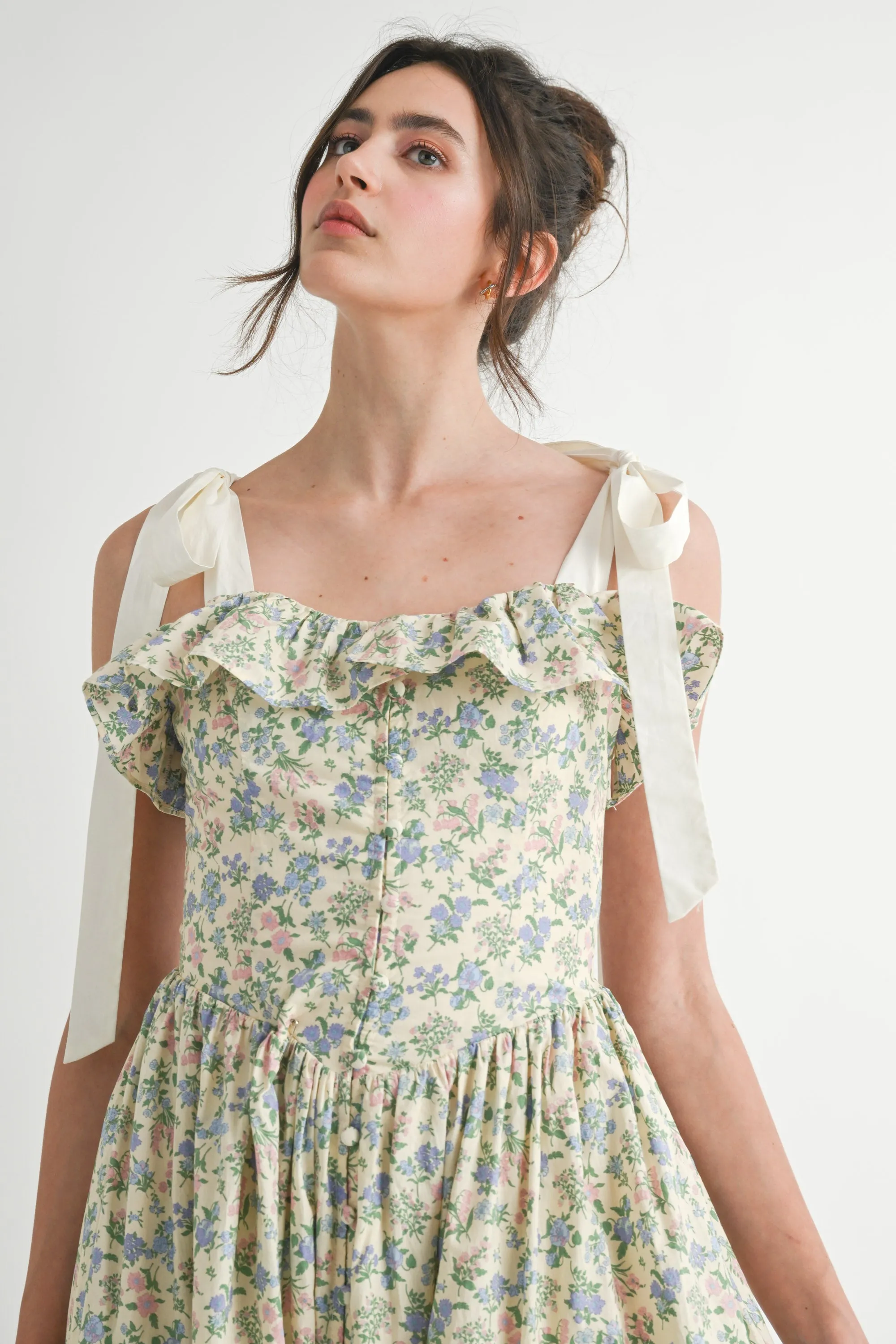 PALOMA FLORAL PRINTED MIDI DRESS sold by MABLE product image thumbnail 5