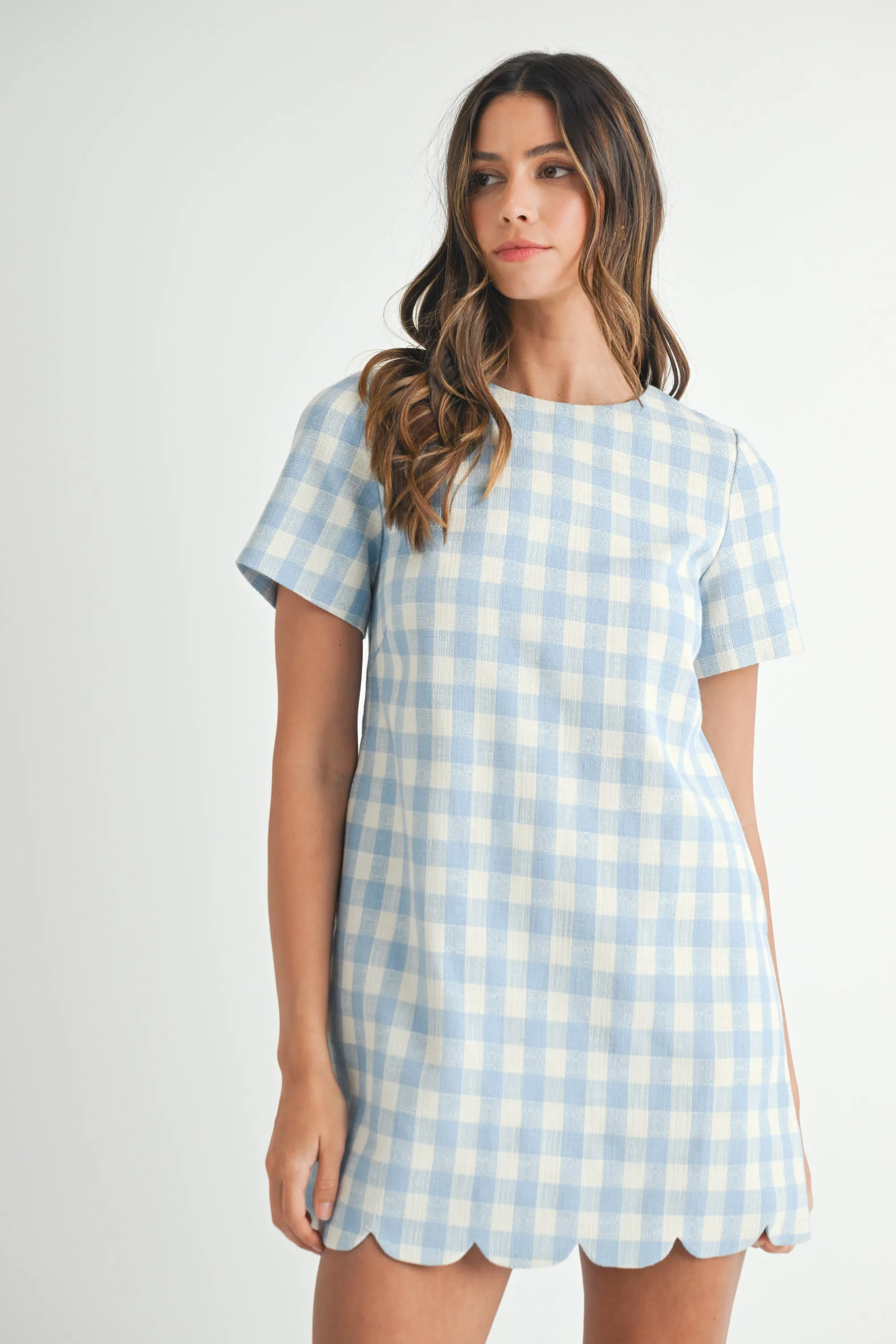 LYDIA A LINE MINI DRESS sold by MABLE