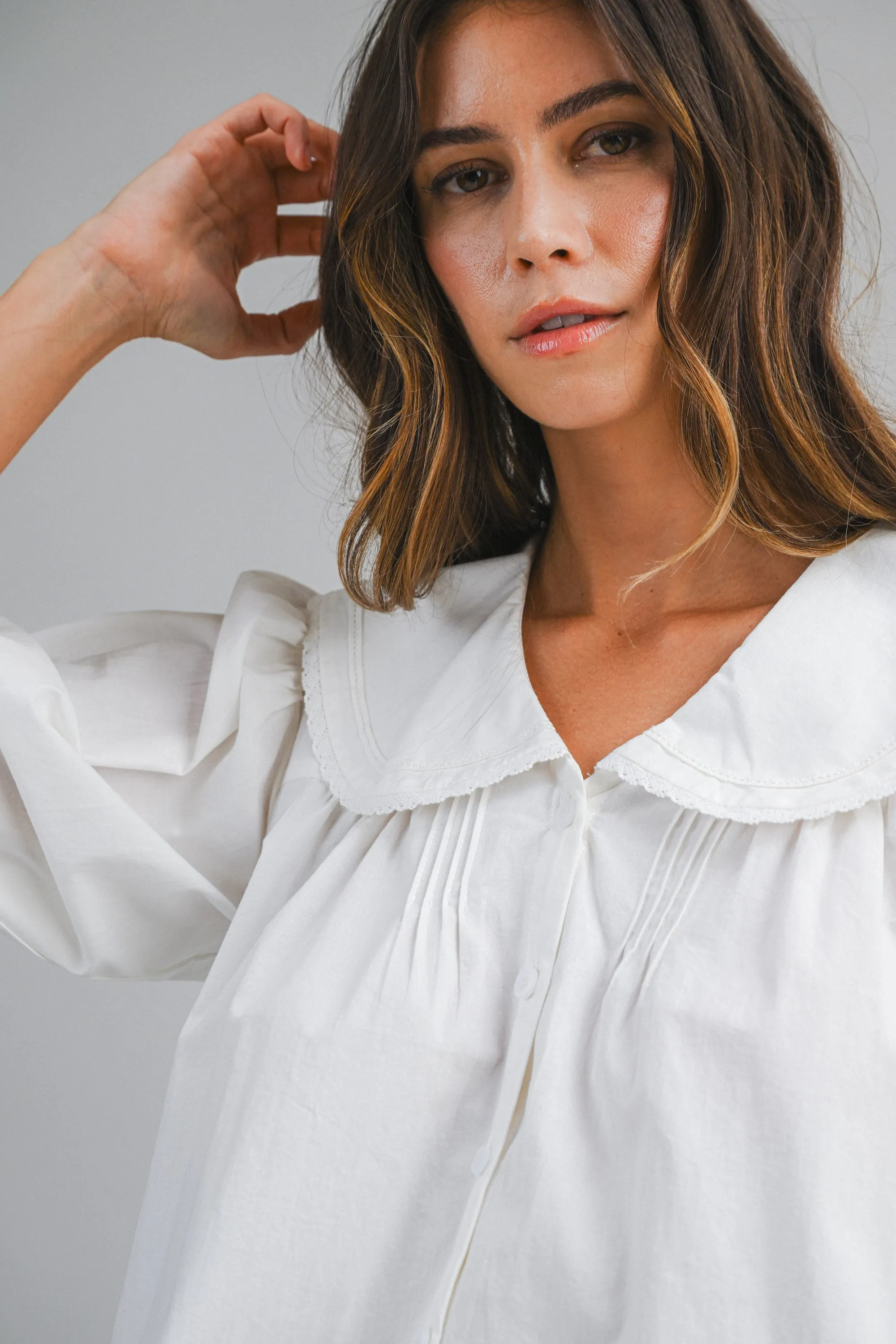 DOROTHY PETER PAN COLLAR BLOUSE sold by MABLE product image thumbnail 2