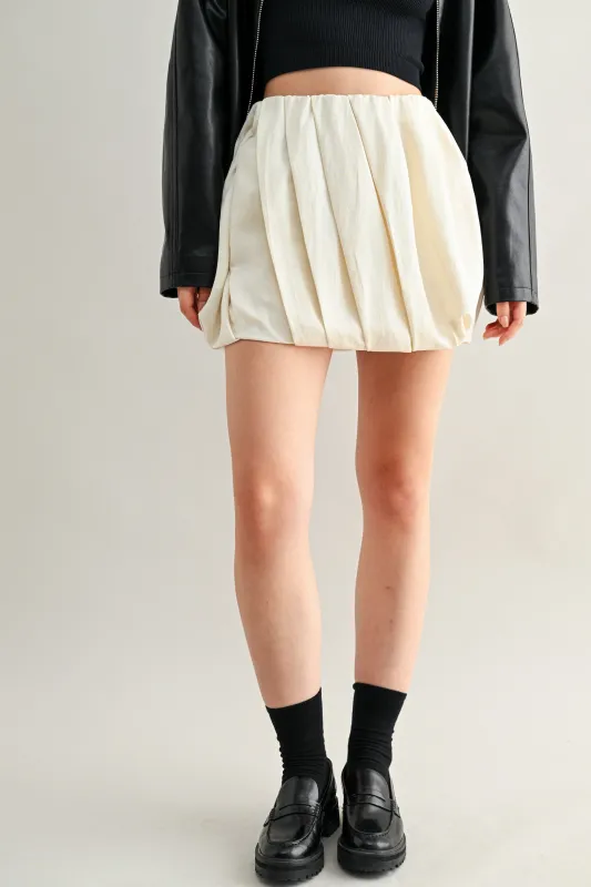 MALLORY BALLOON SKIRT made by MABLE