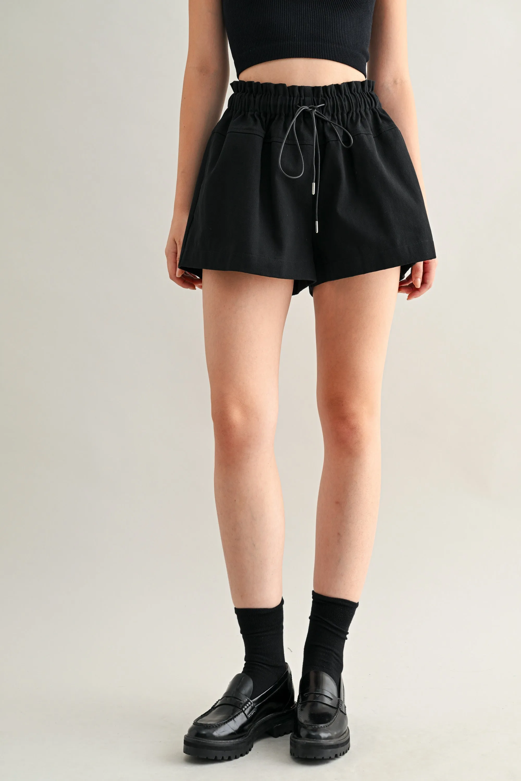 VANESSA HIGH WAISTED DRAWSTRING SHORTS sold by MABLE product image thumbnail 2