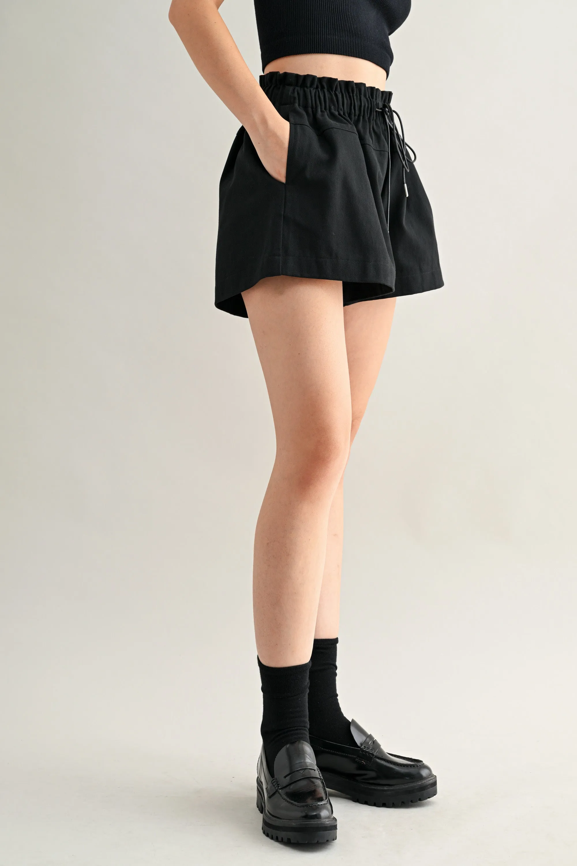 VANESSA HIGH WAISTED DRAWSTRING SHORTS sold by MABLE product image thumbnail 5