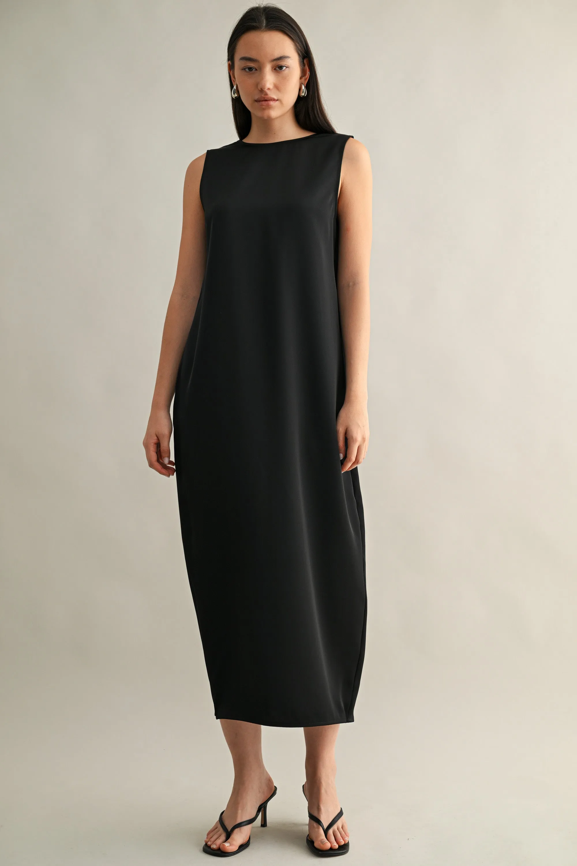 NORA TWIST BACK DETAIL MIDI DRESS sold by MABLE product image thumbnail 3
