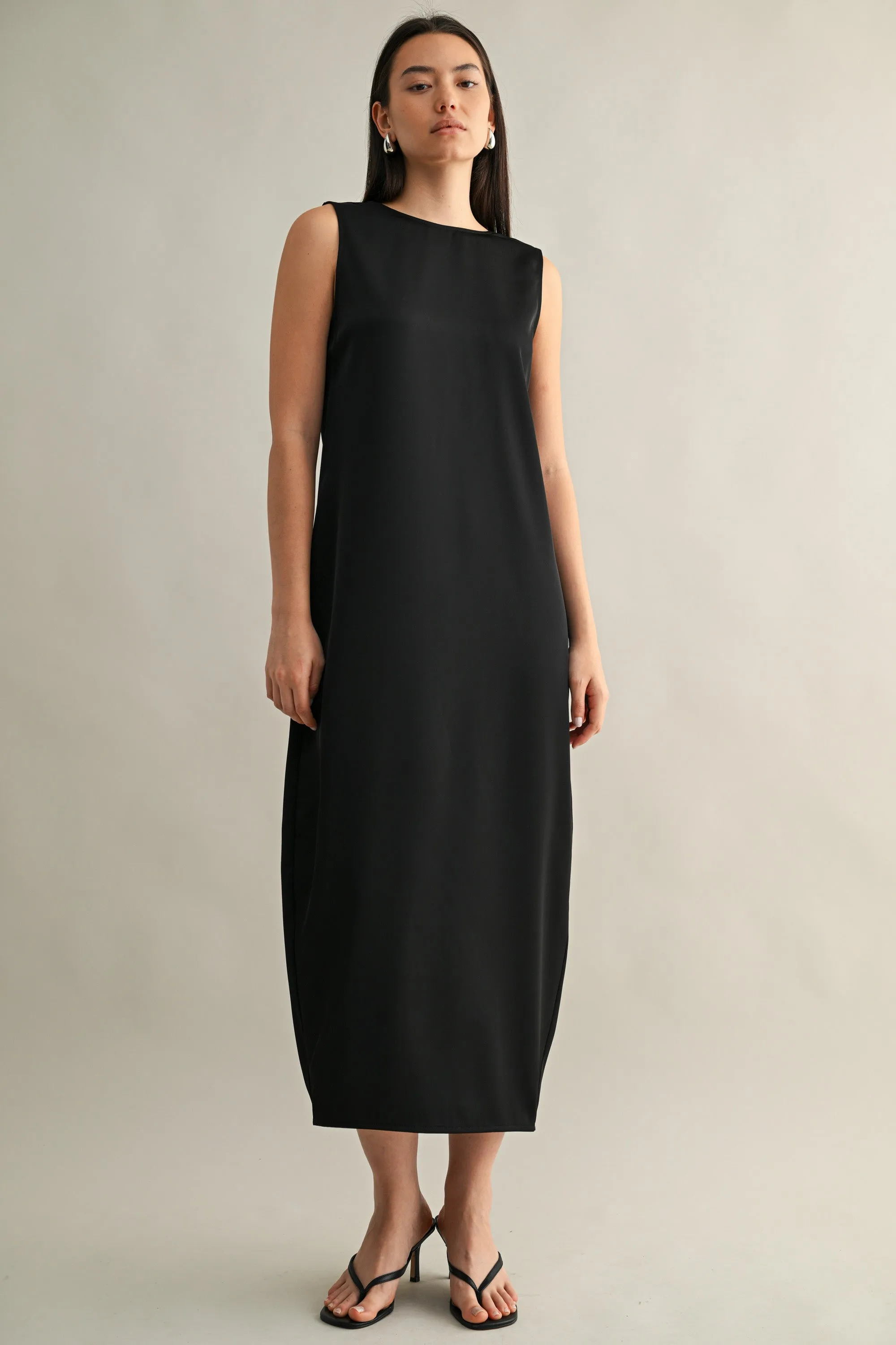 NORA TWIST BACK DETAIL MIDI DRESS sold by MABLE product image thumbnail 4