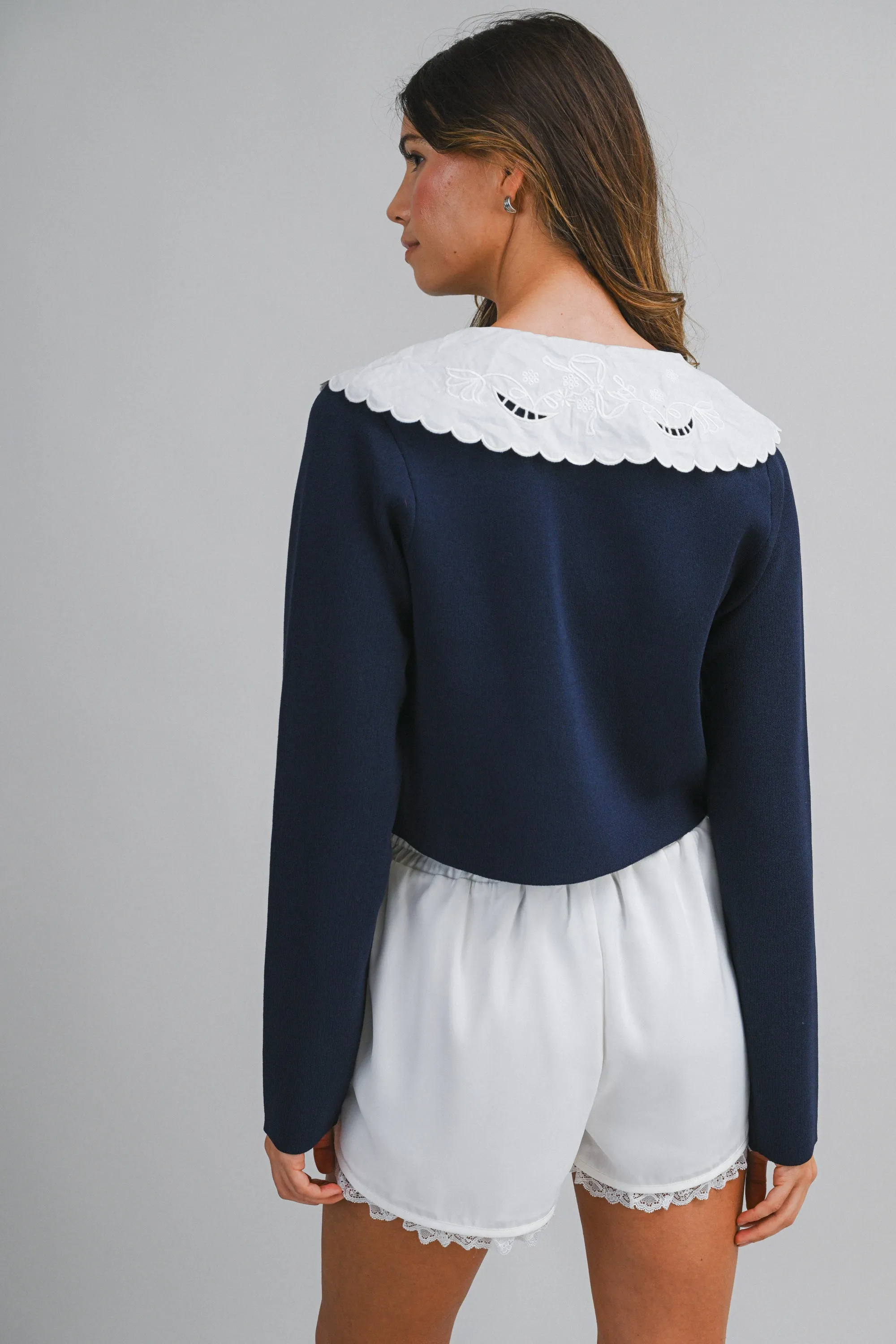 CAMILA DOUBLE BREAST KNIT TOP sold by MABLE product image thumbnail 3