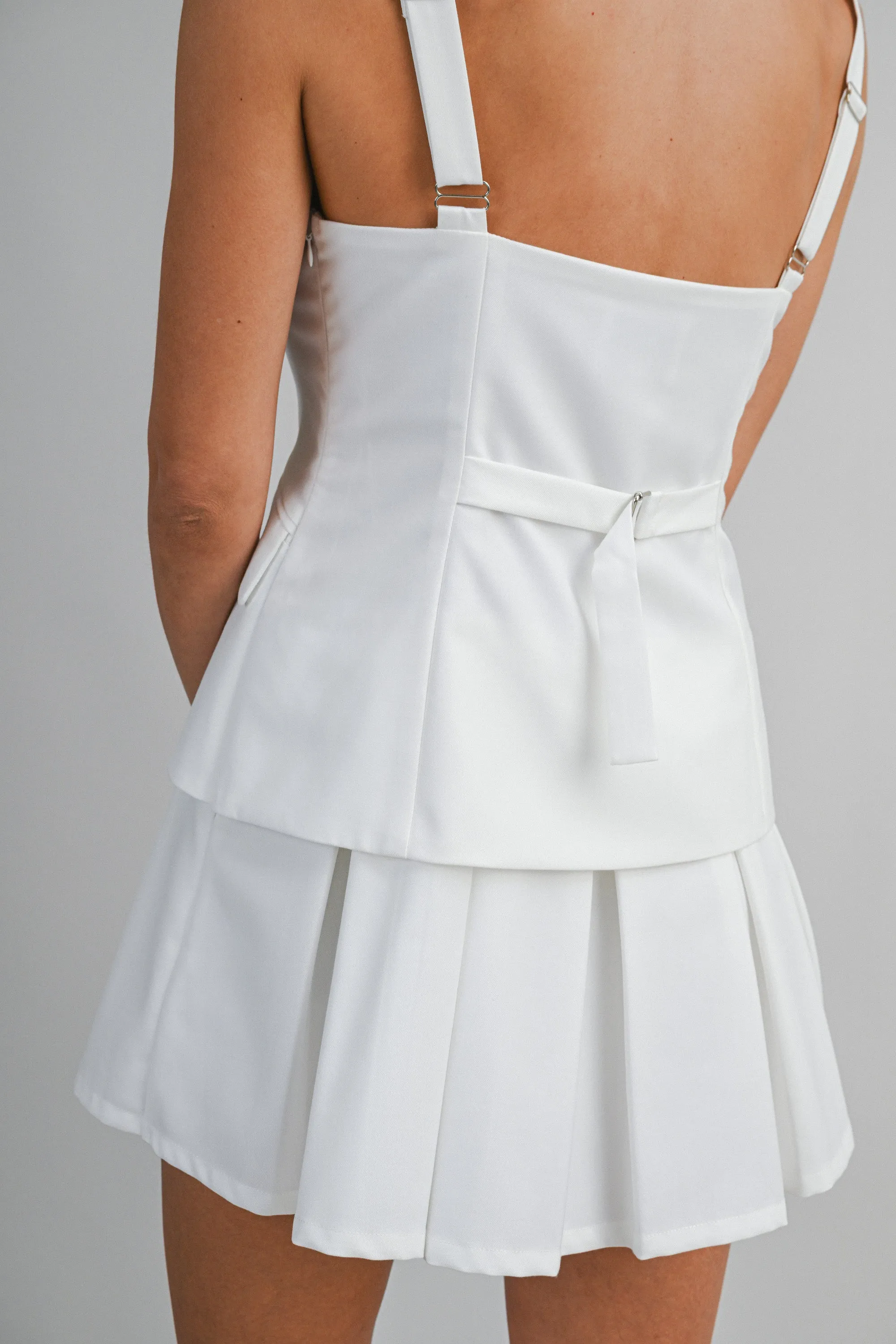 KIMBERLY FRONT BUTTON CLOSURE SUIT ROMPER sold by MABLE product image thumbnail 5
