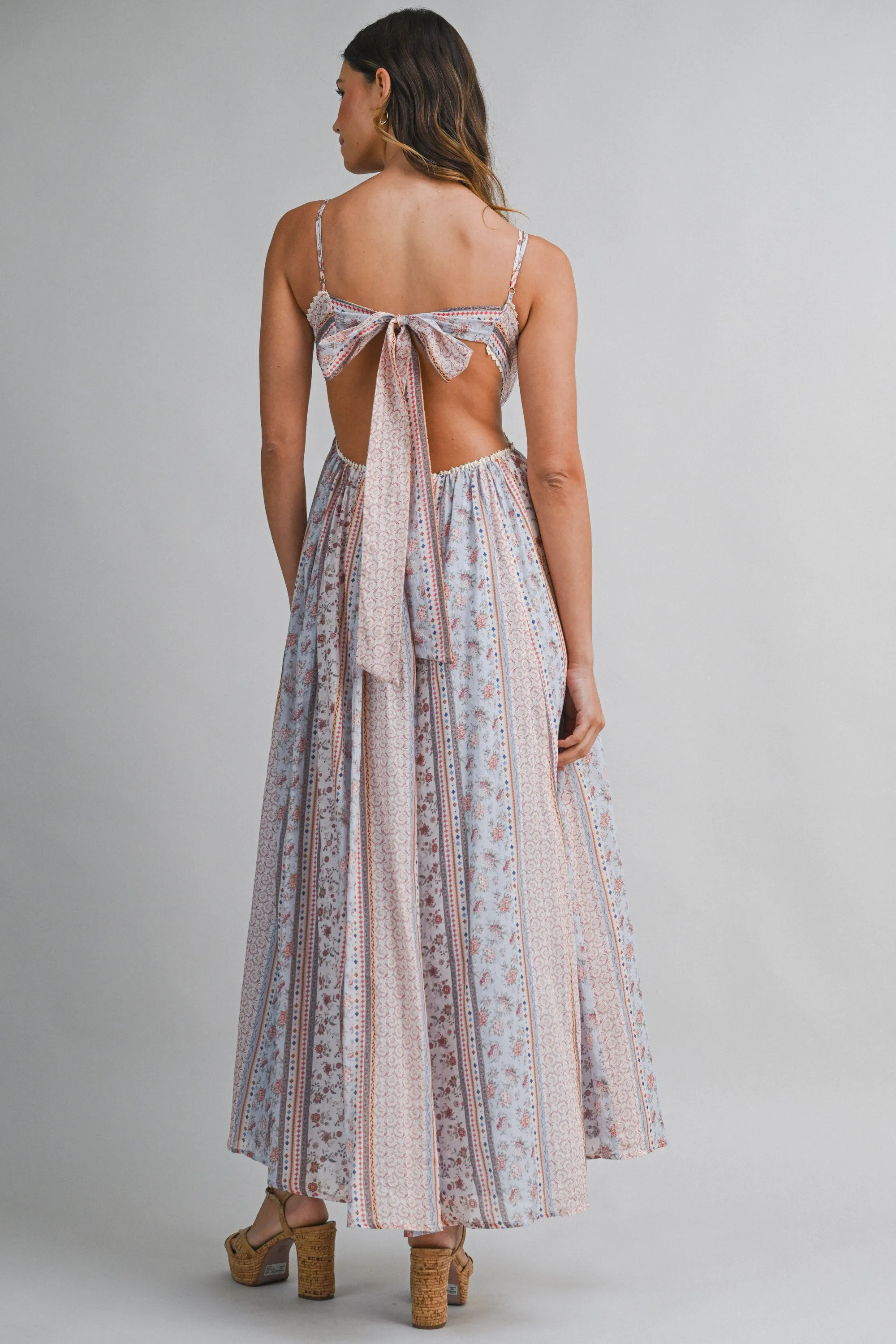 TALINA CUT OUT CROCHET MAXI DRESS sold by MABLE product image thumbnail 5