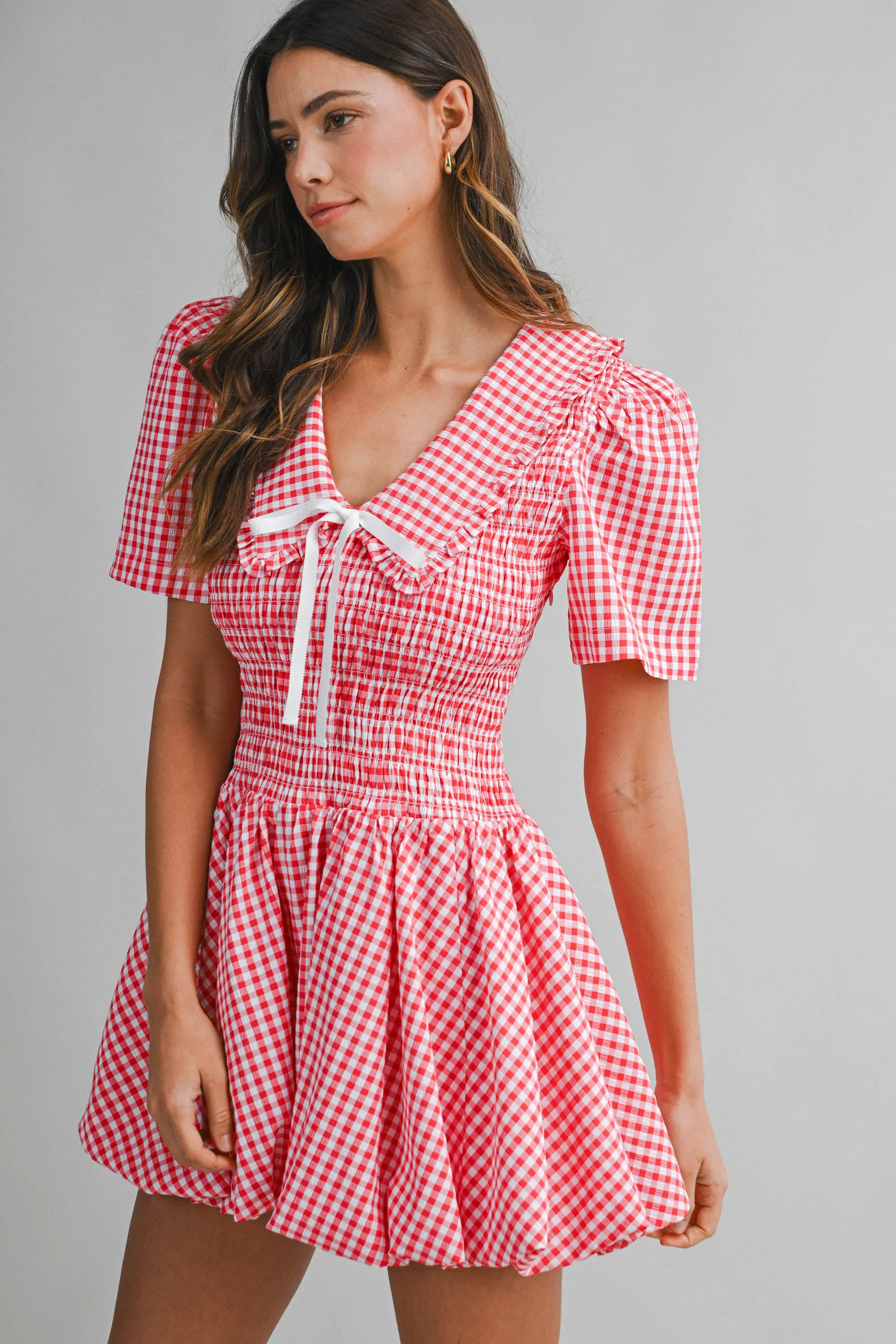 IDALIA PETER PAN COLLAR MINI DRESS sold by MABLE product image thumbnail 3