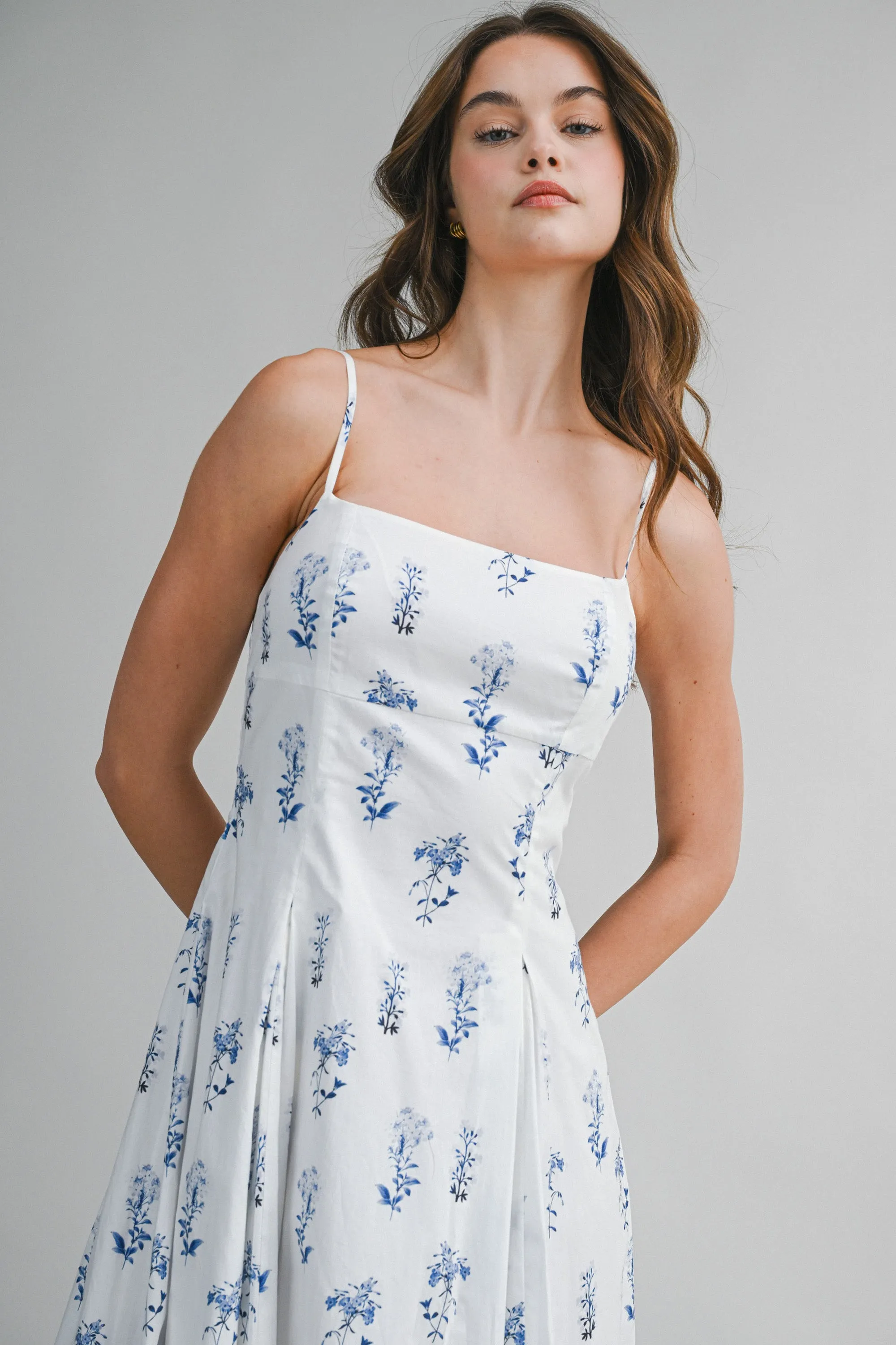 KARLEE FLORAL PRINTED MIDI DRESS sold by MABLE product image thumbnail 5