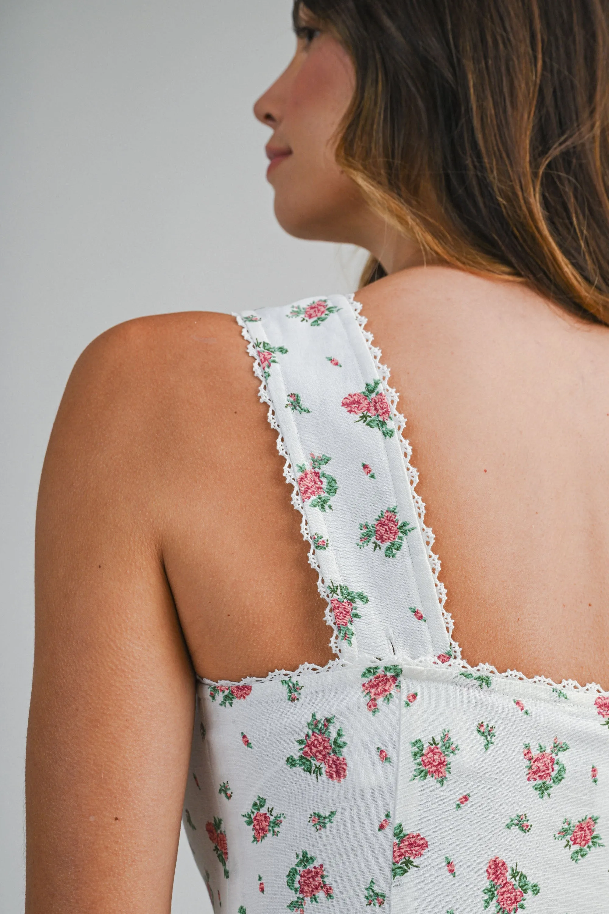 DANI FLORAL PRINTED SLEEVELESS TOP sold by MABLE product image thumbnail 5