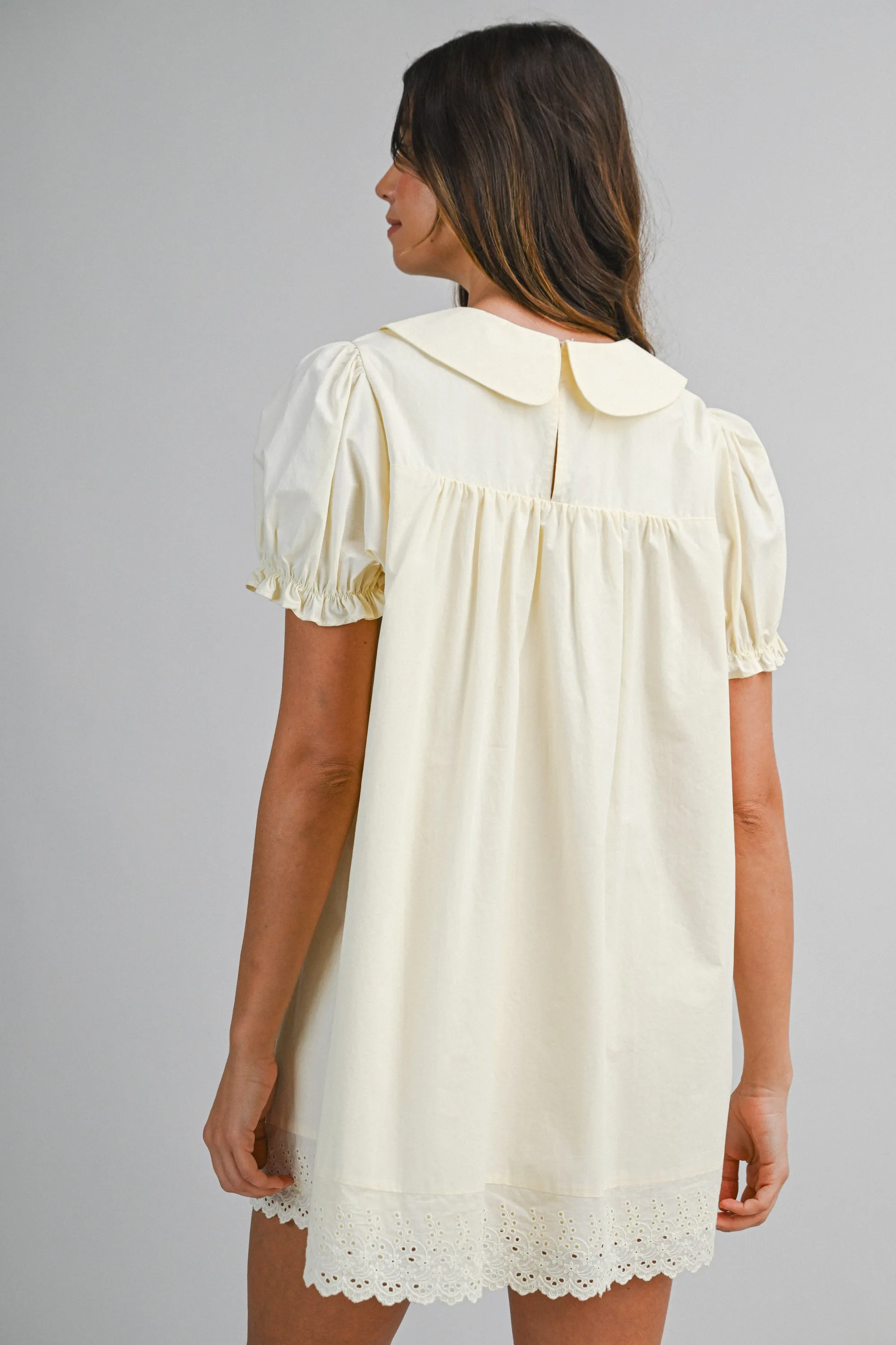BAILEE PETER PAN COLLAR MINI DRESS sold by MABLE product image thumbnail 3