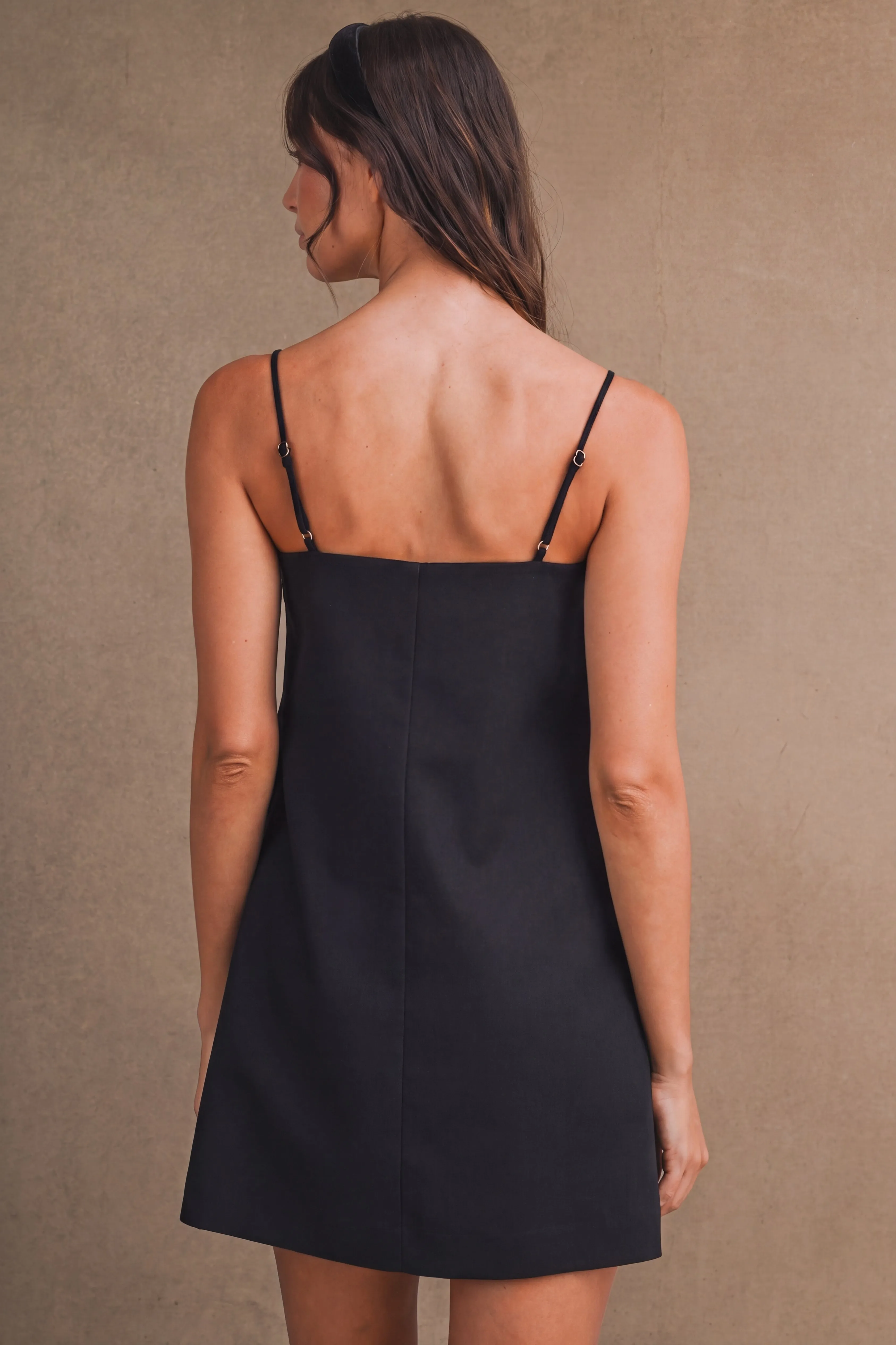 CORA LINEN BOW DETAILED MINI DRESS sold by MABLE product image thumbnail 4