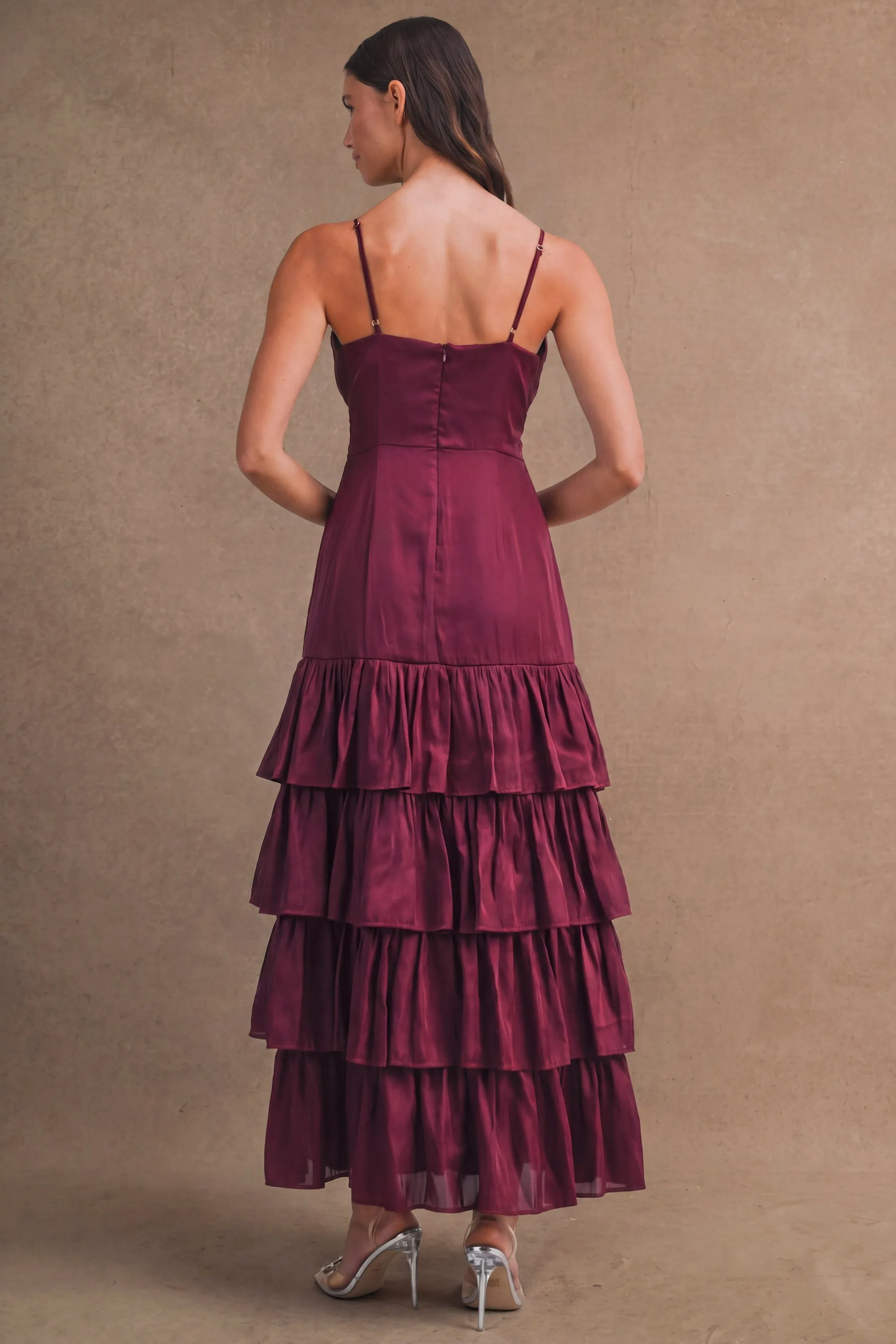 MAKENNA RUFFLED MAXI DRESS sold by MABLE product image thumbnail 4