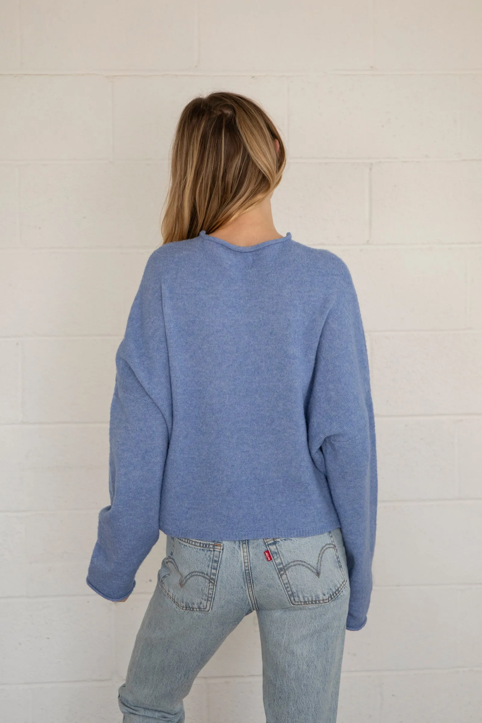 Dusty Blue Piper Cardigan sold by Things Between product image thumbnail 5