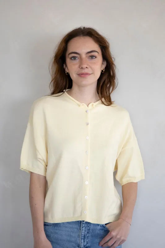 Toby Half-Sleeve Cardigan made by Things Between