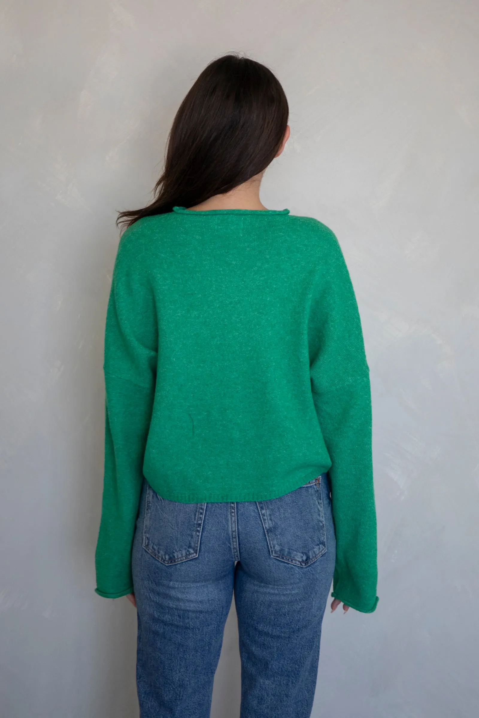 Kelly Green Piper Cardigan sold by Things Between product image thumbnail 4
